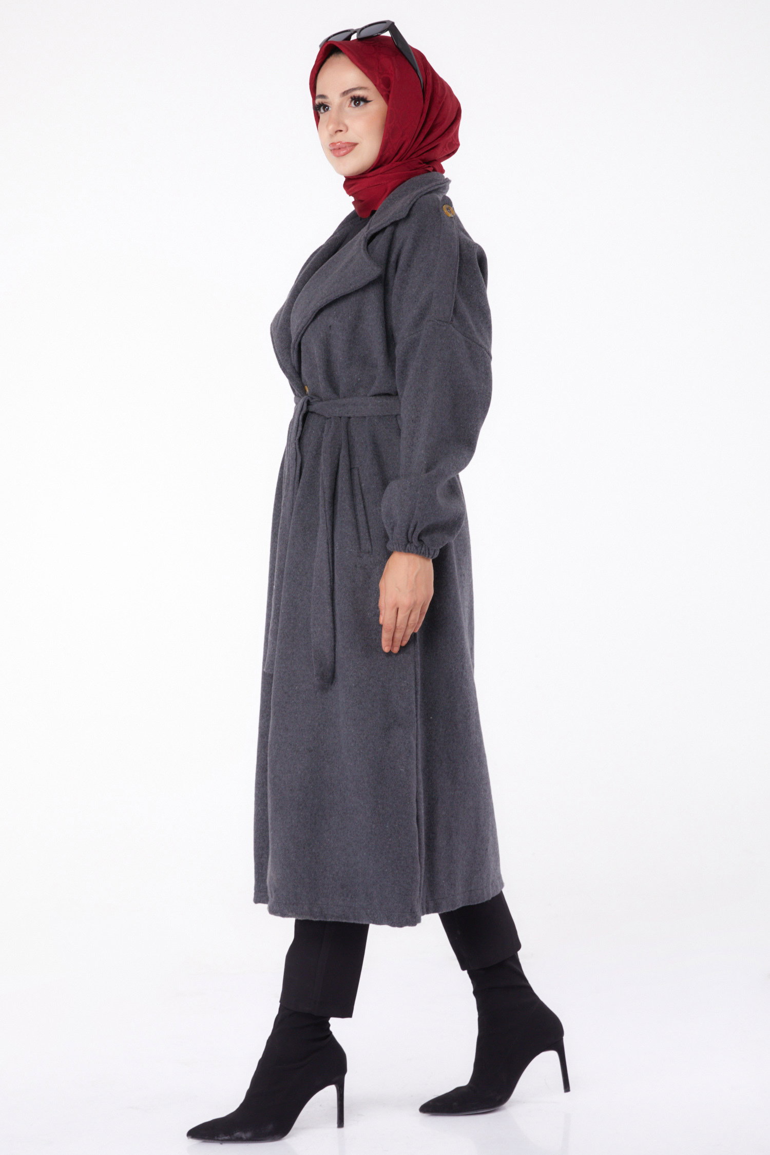 Kaşe Kaban - 27734-ANTRASIT - 4