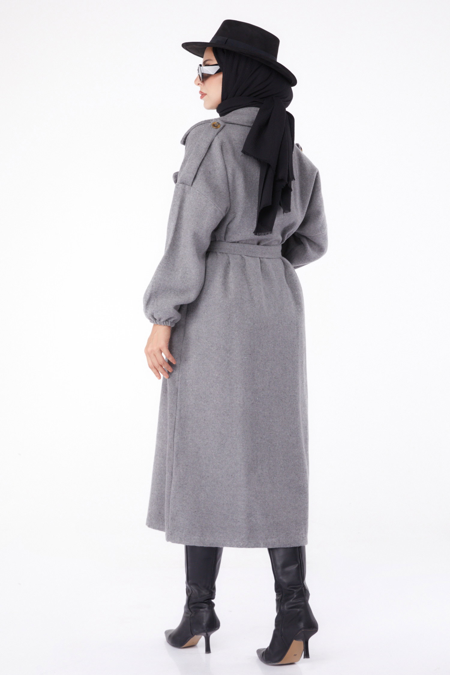 Kaşe Kaban - 27734-GRI - 5