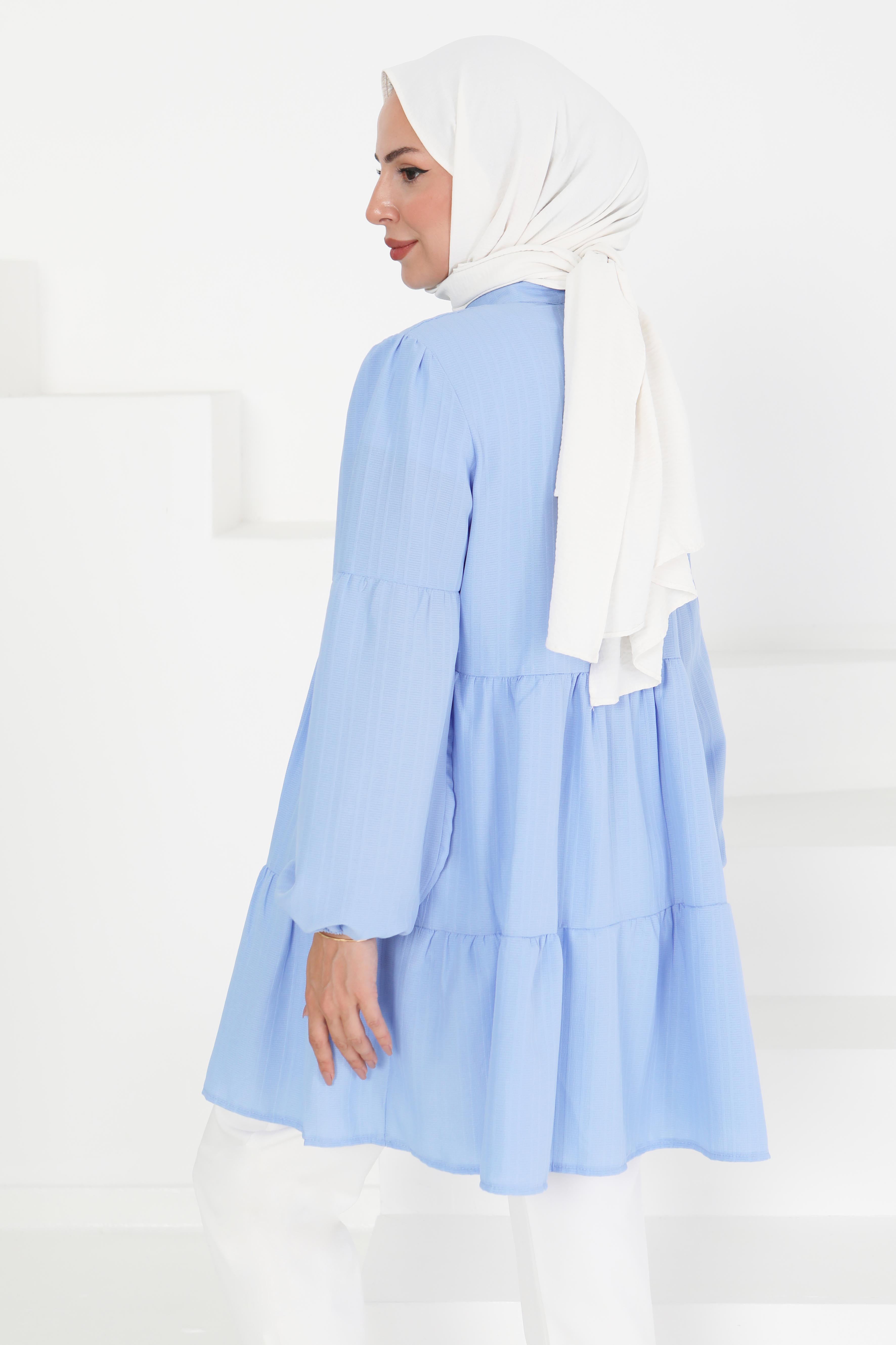 Kat Detaylı Tunik - 27433 - 5