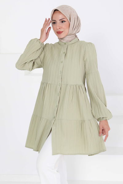 Kat Detaylı Tunik - 27433 