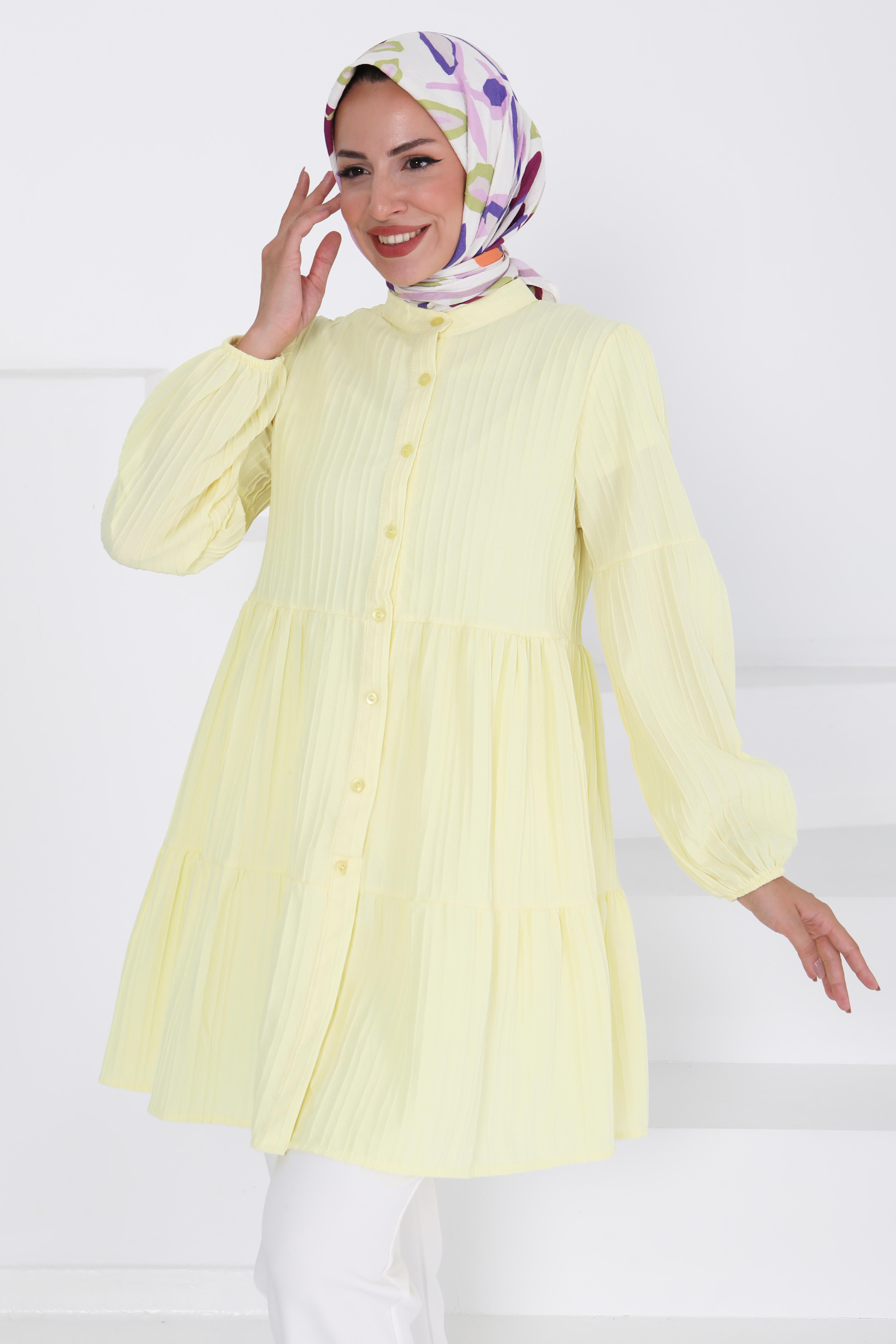 Kat Detaylı Tunik - 27433 - 3