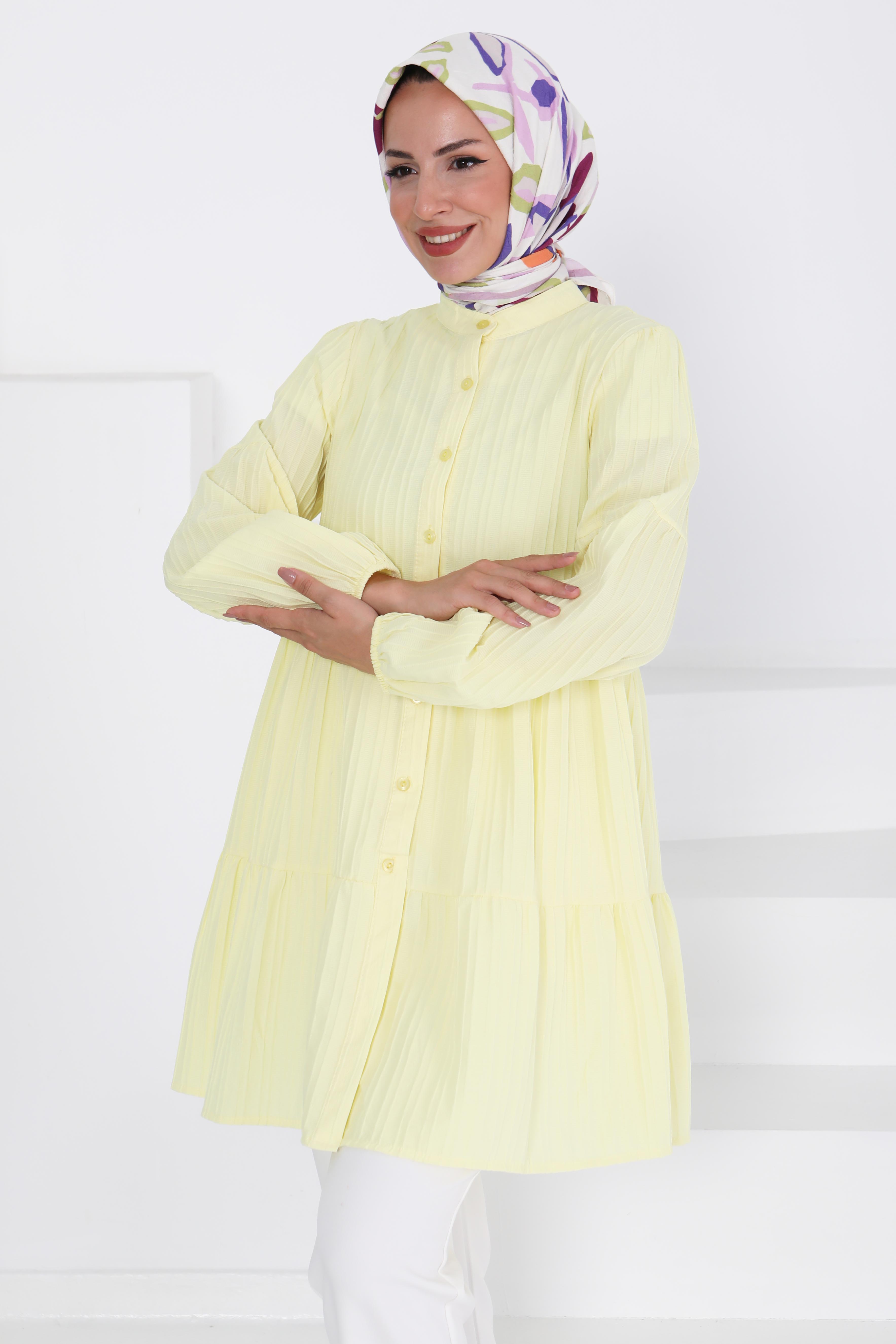 Kat Detaylı Tunik - 27433 - 4