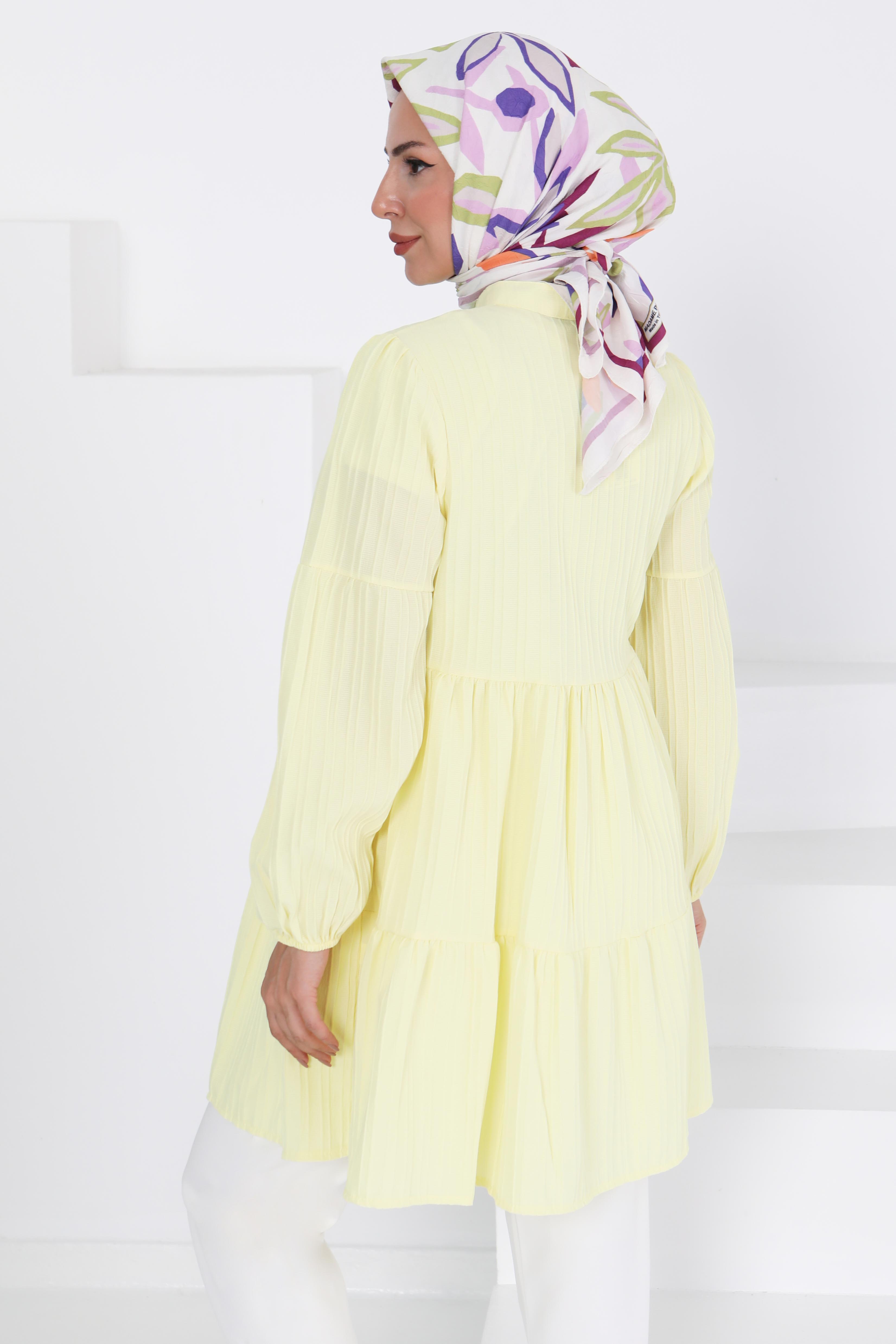 Kat Detaylı Tunik - 27433 - 5