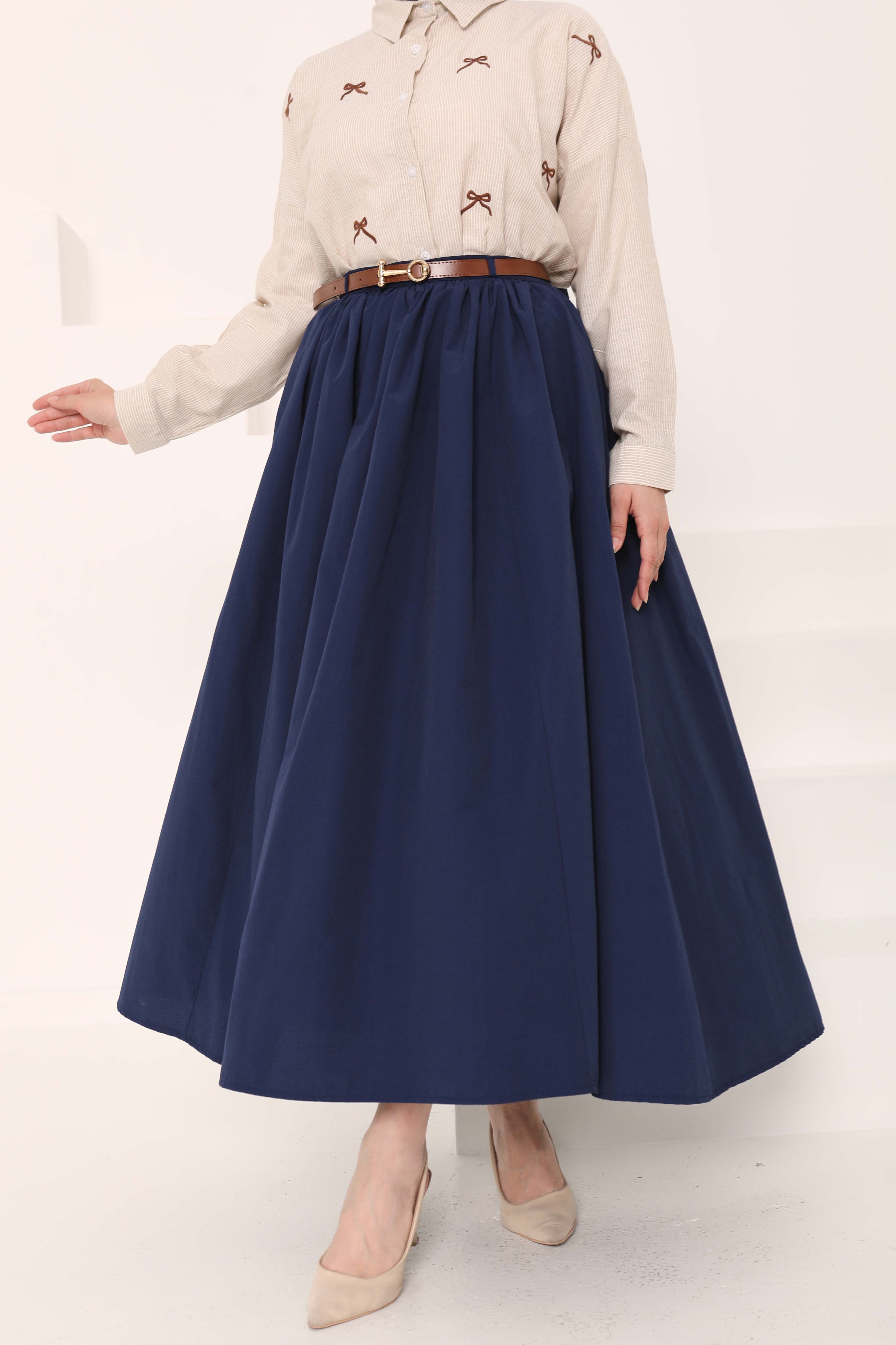 Kemerli Etek - 27014 - 5