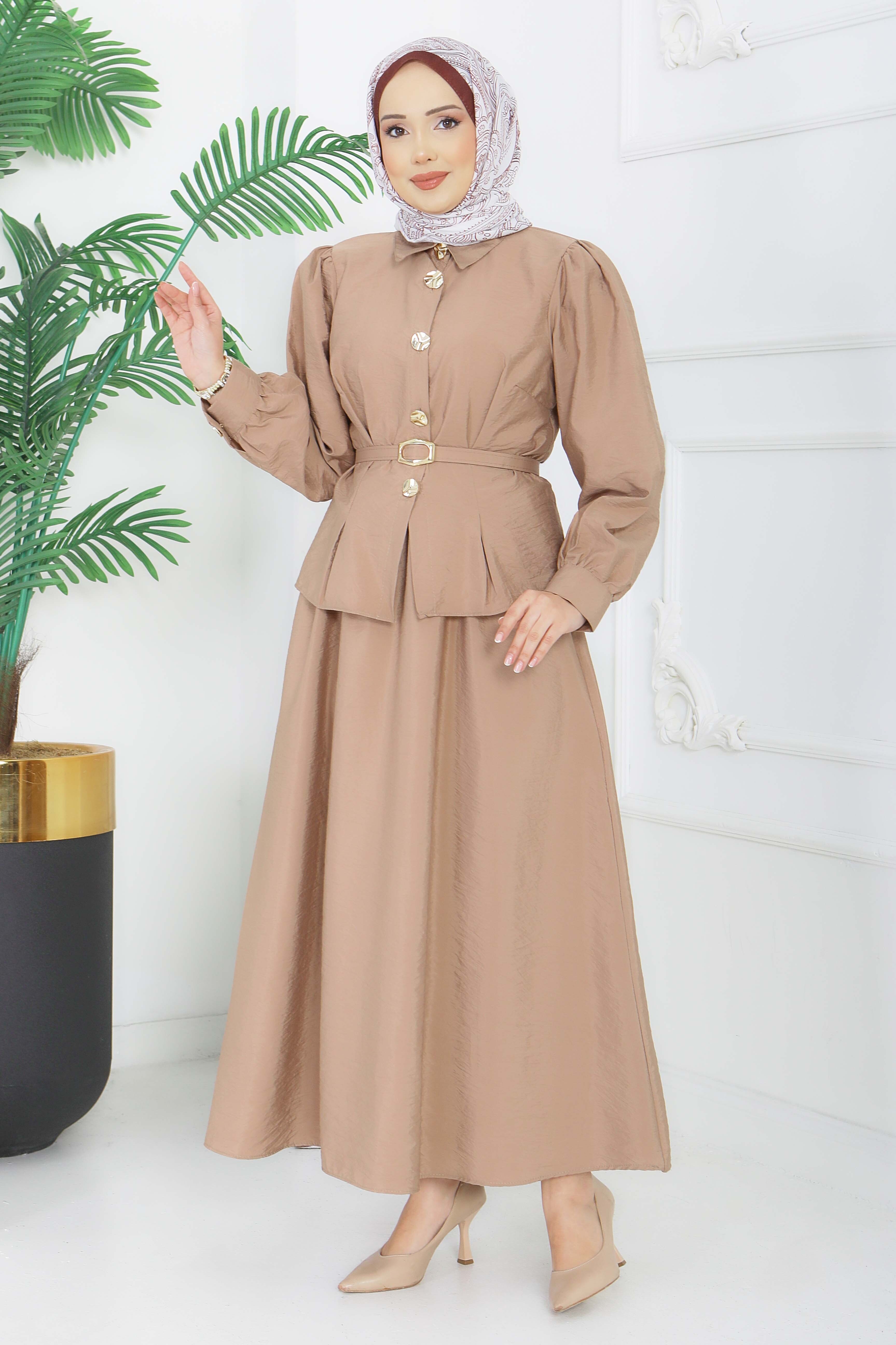 Kemerli Paraşüt Takım - 28394-BEJ - 1