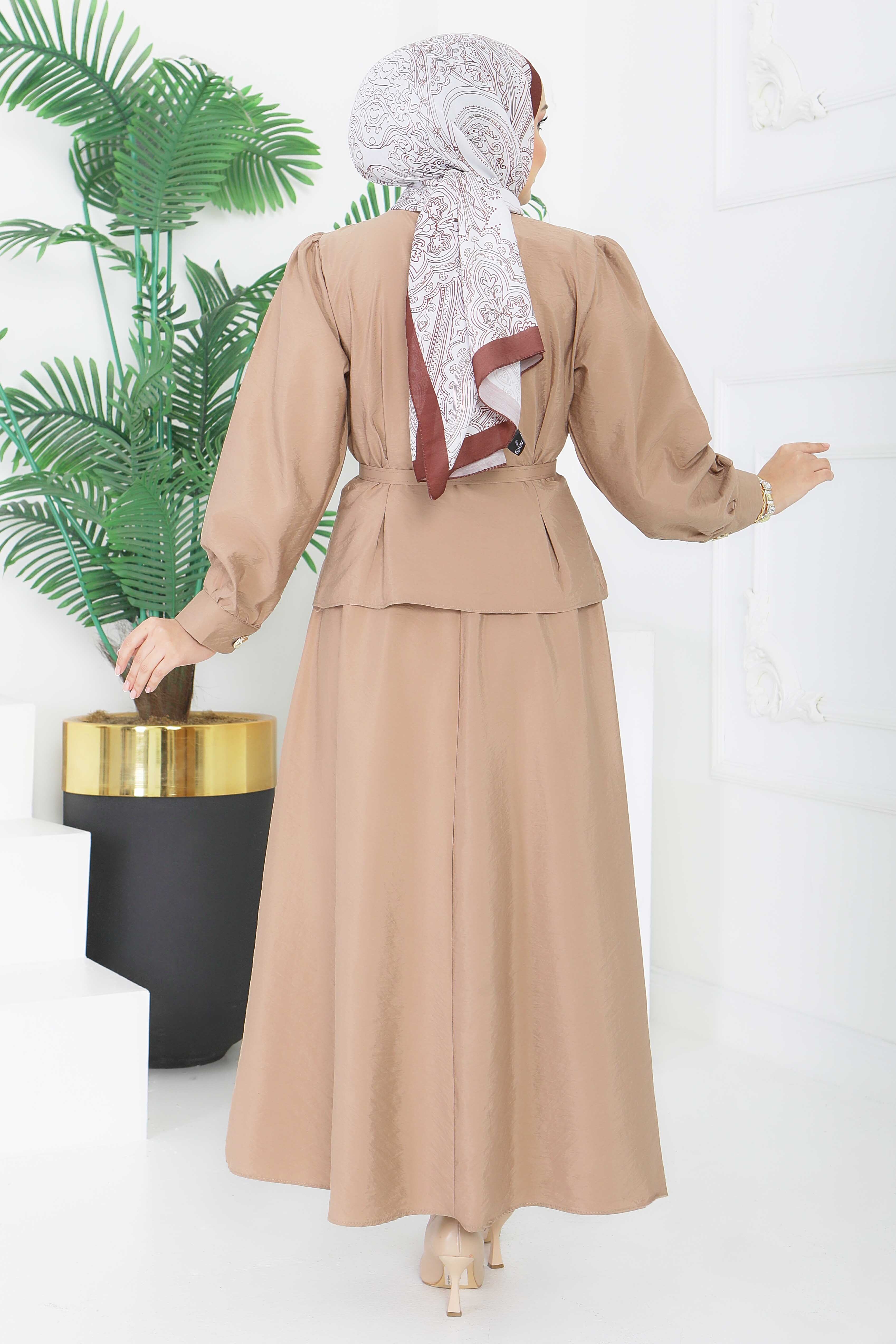 Kemerli Paraşüt Takım - 28394-BEJ - 5