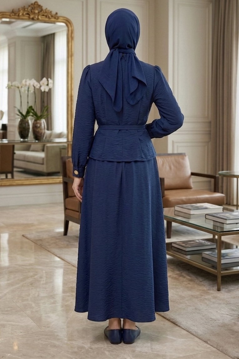 Kemerli Paraşüt Takım - 28394-LACIVERT - 4