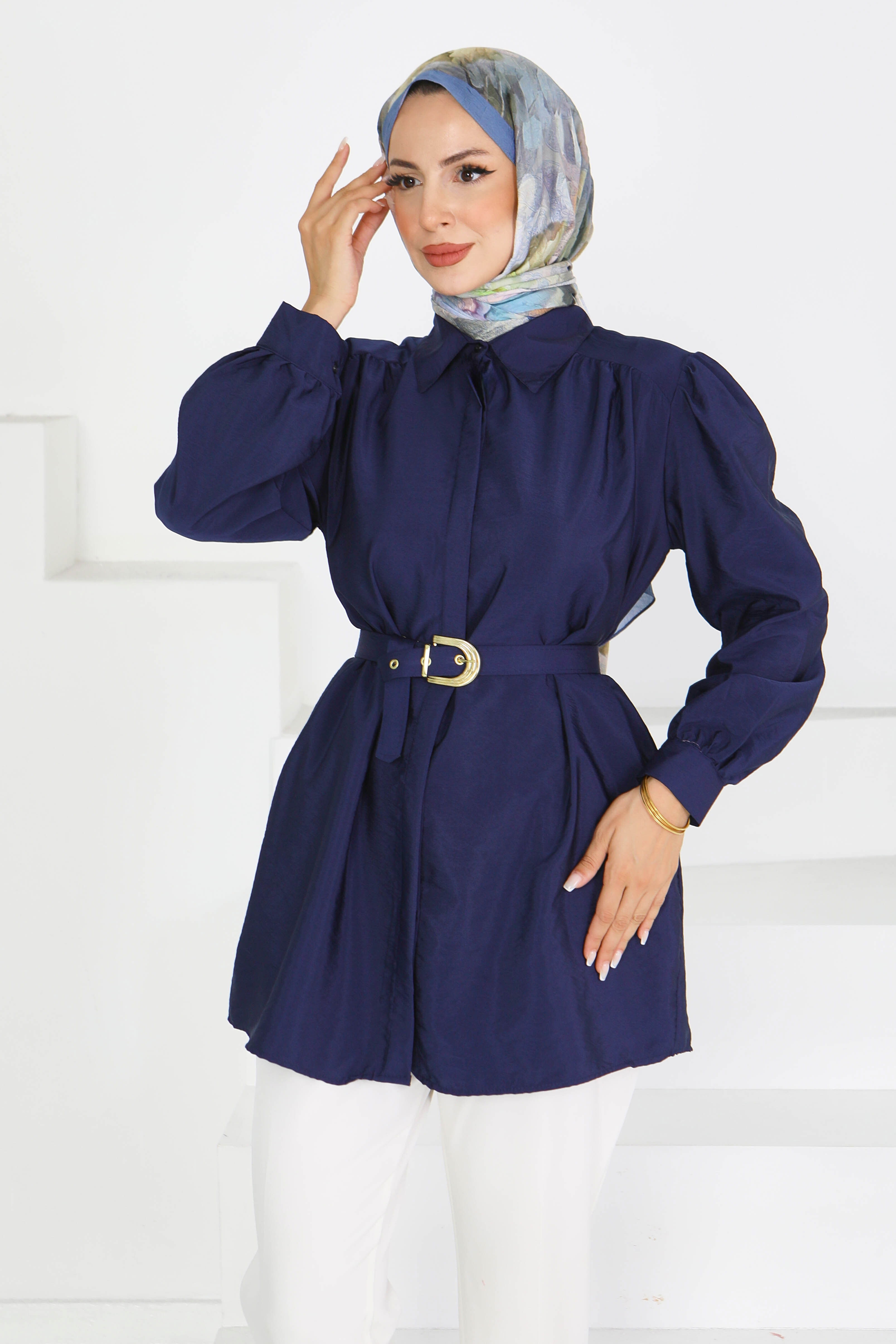 Kemerli Tunik - 27002 - 1