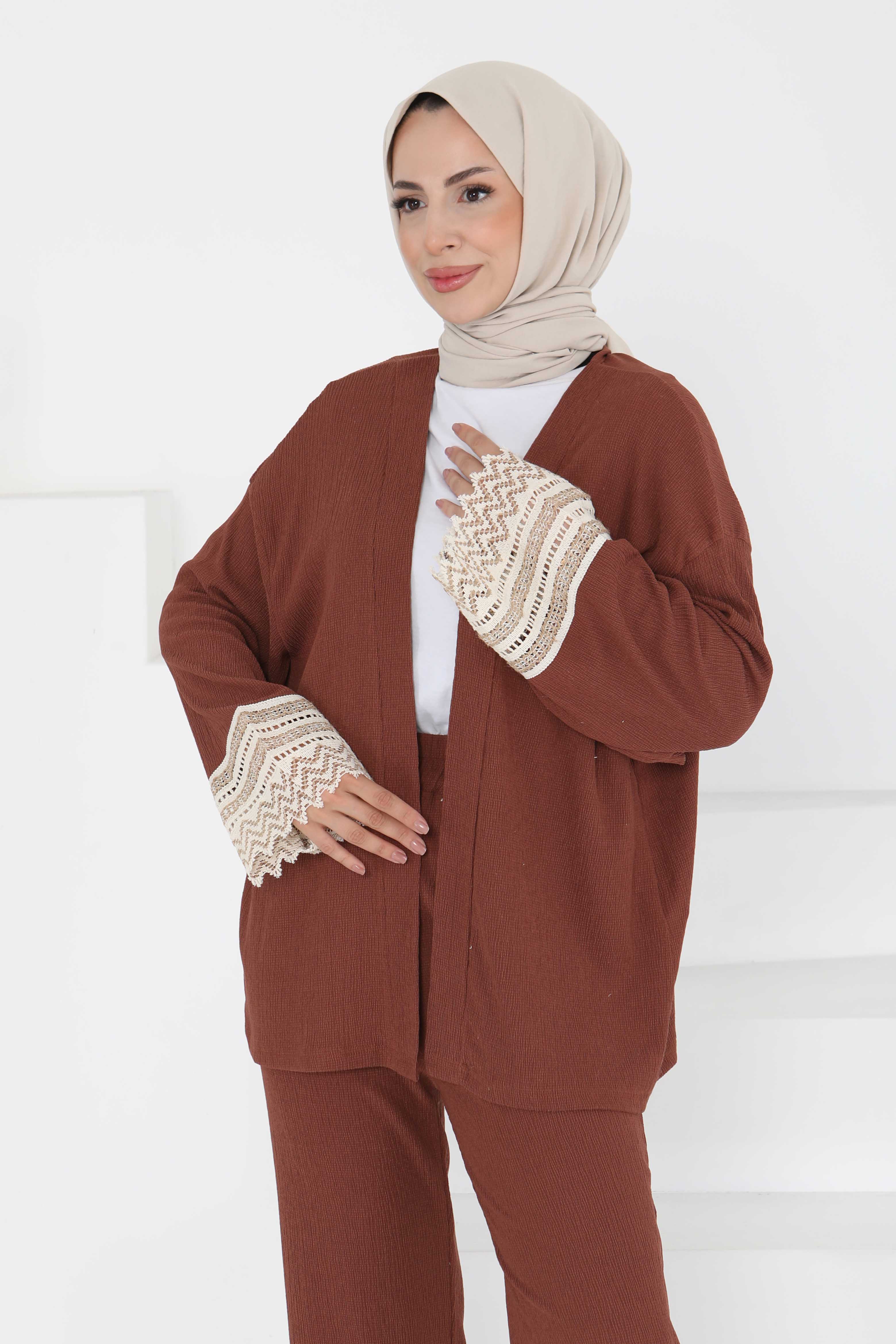 Kimono İkili Takım - 27242 - 3