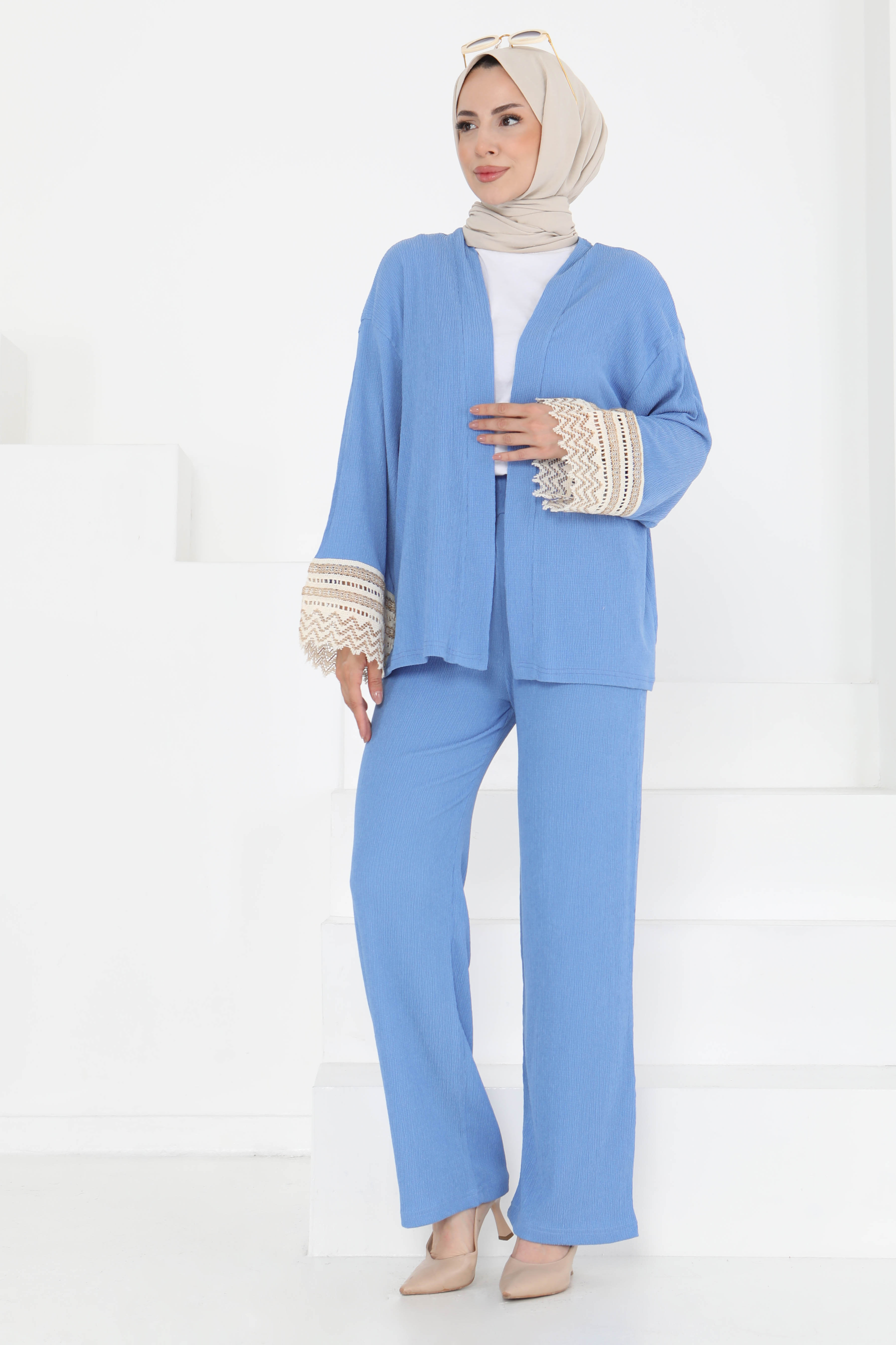 Kimono İkili Takım - 27242 - 3