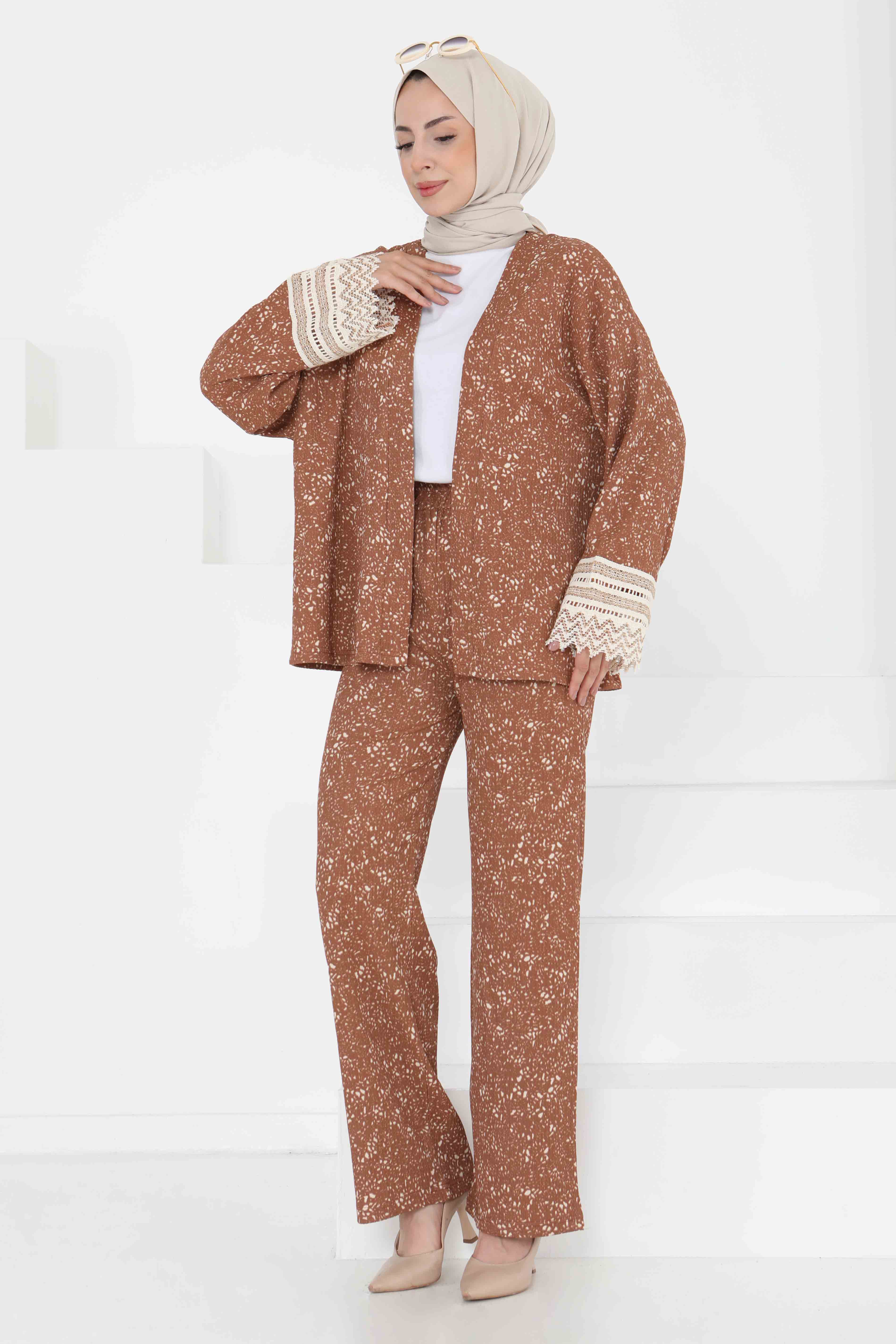 Kimono İkili Takım - 27242 - 3
