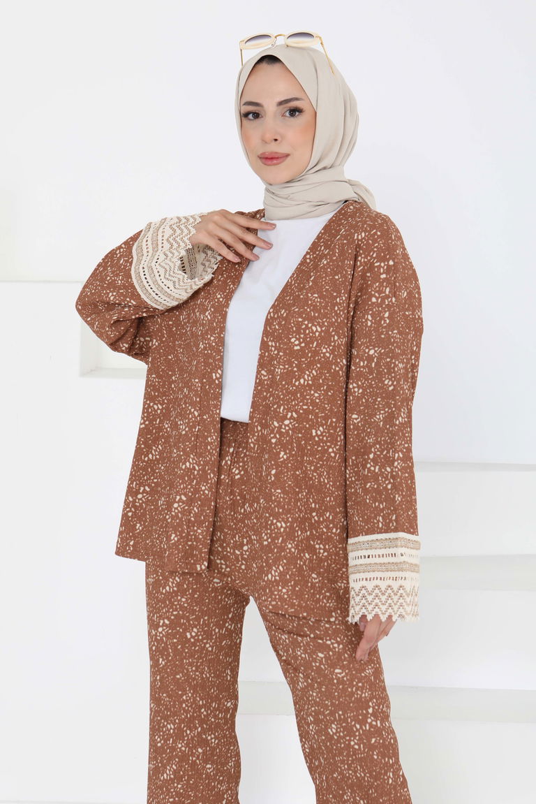 Kimono İkili Takım - 27242 - TOFİSA