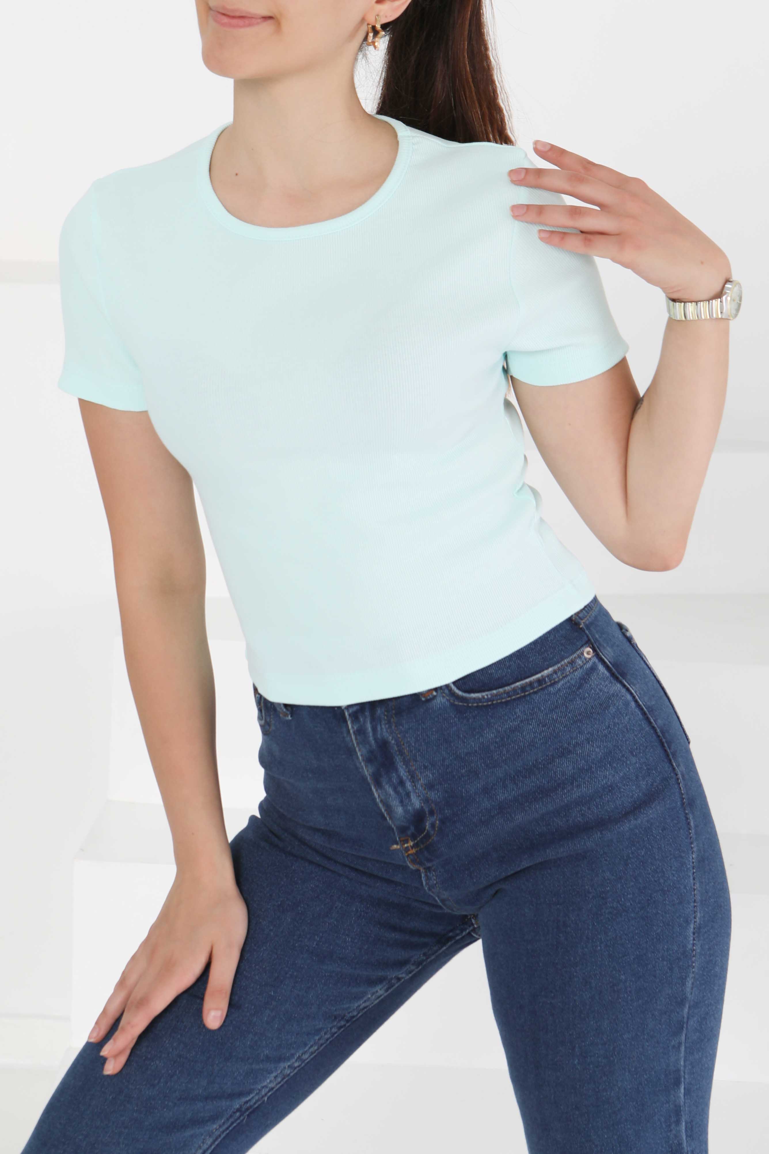 Kısa Kollu Body - 27418 - 2