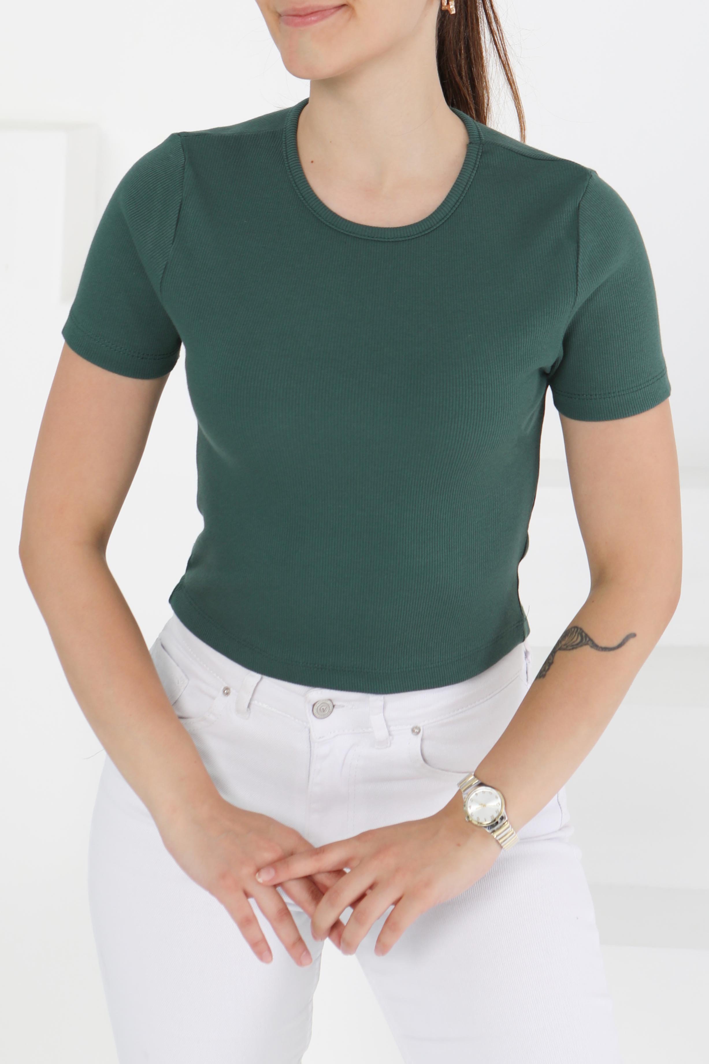 Kısa Kollu Body - 27418 - 3