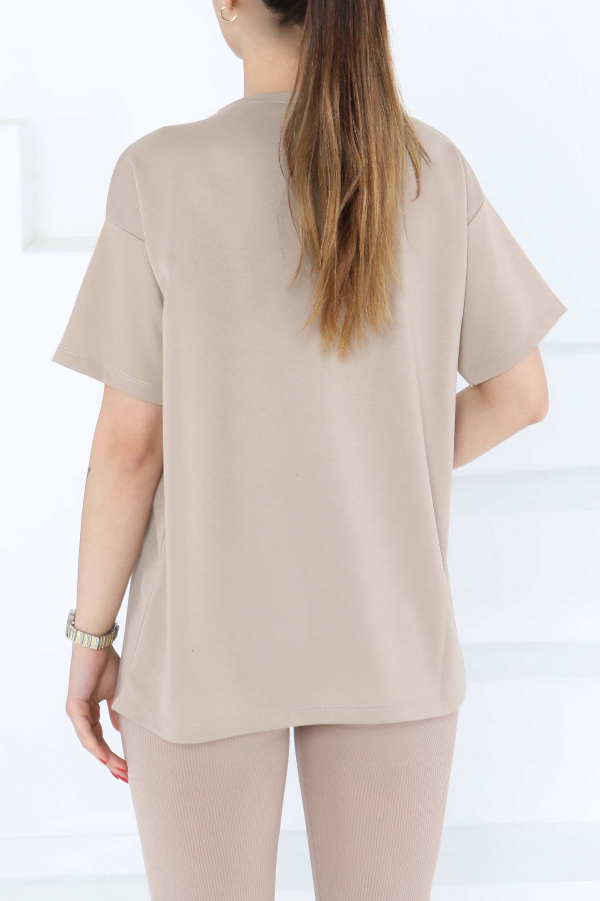 Kısa Kollu T-Şhirt - 27140 - 5
