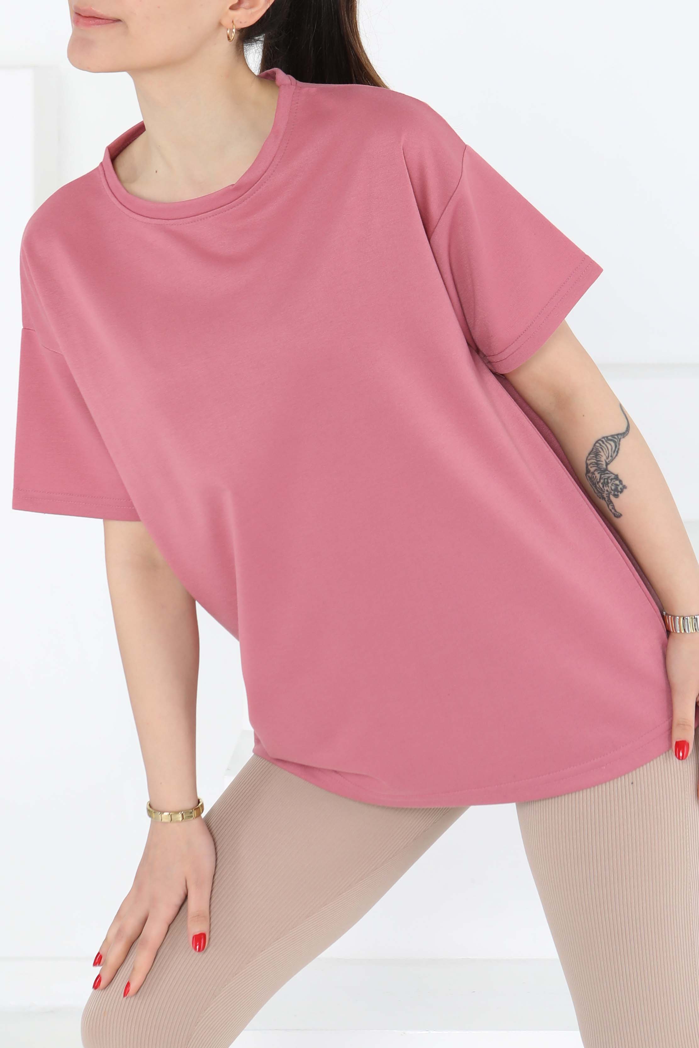 Kısa Kollu T-Şhirt - 27140 - 3