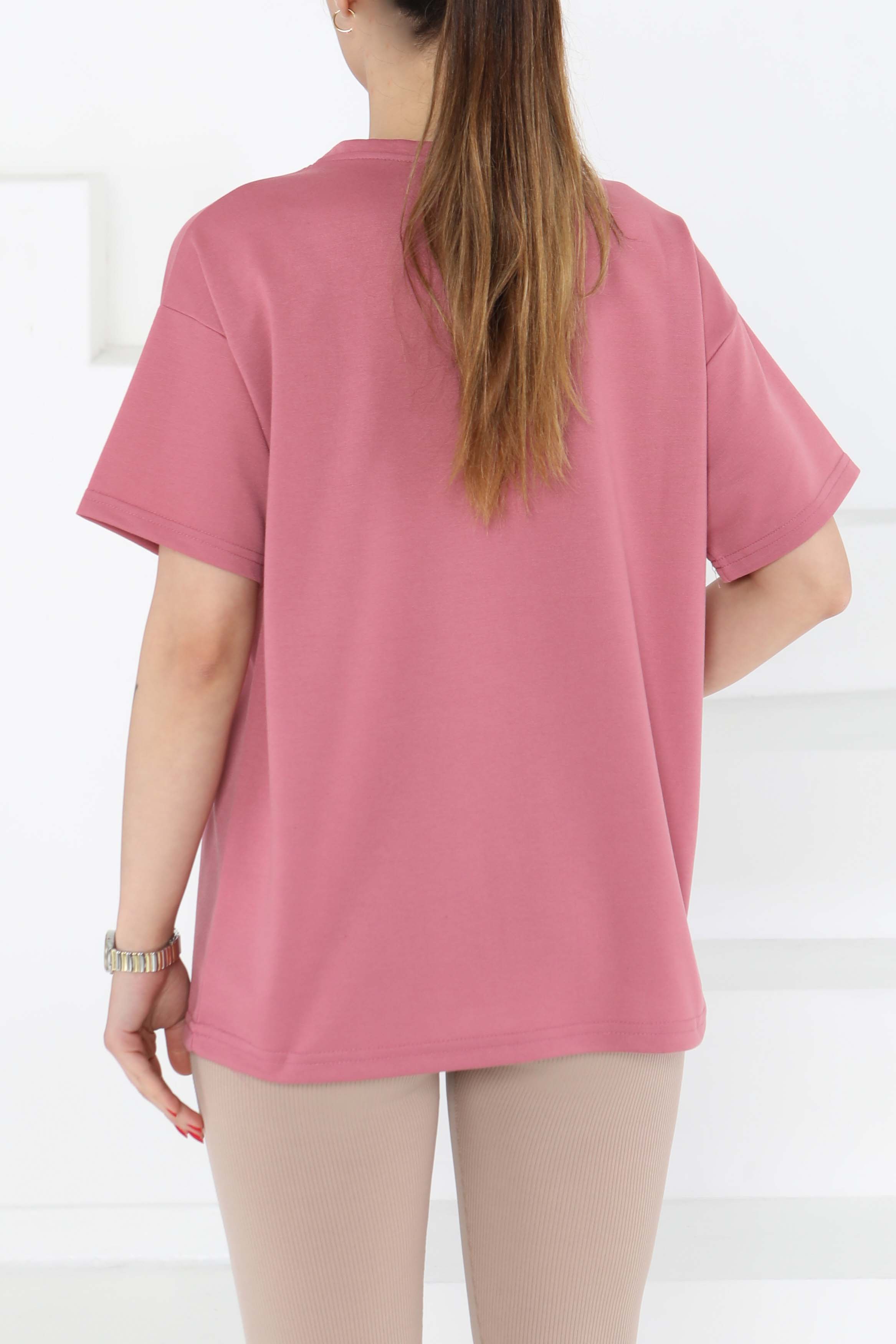 Kısa Kollu T-Şhirt - 27140 - 5