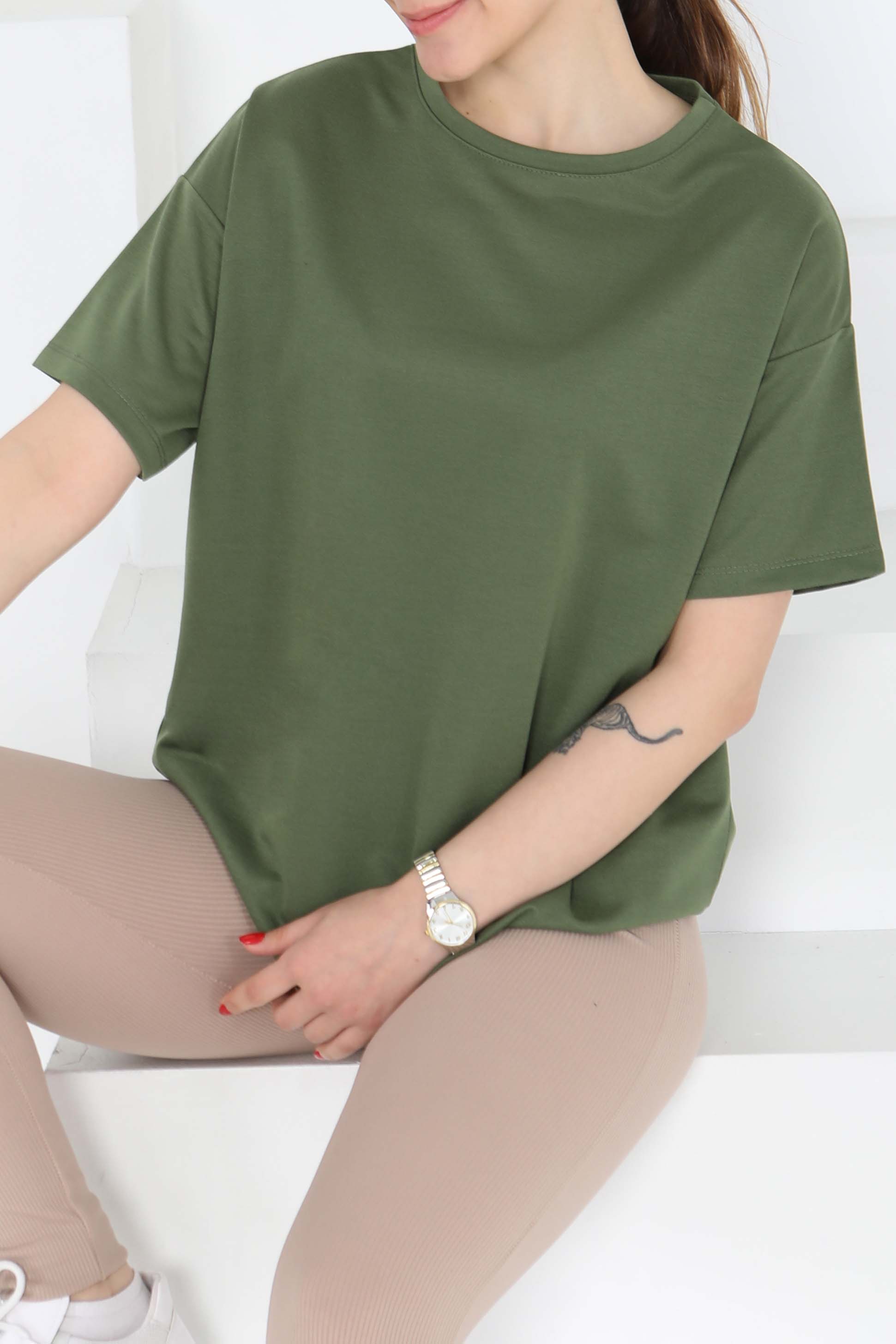Kısa Kollu T-Şhirt - 27140 - 1