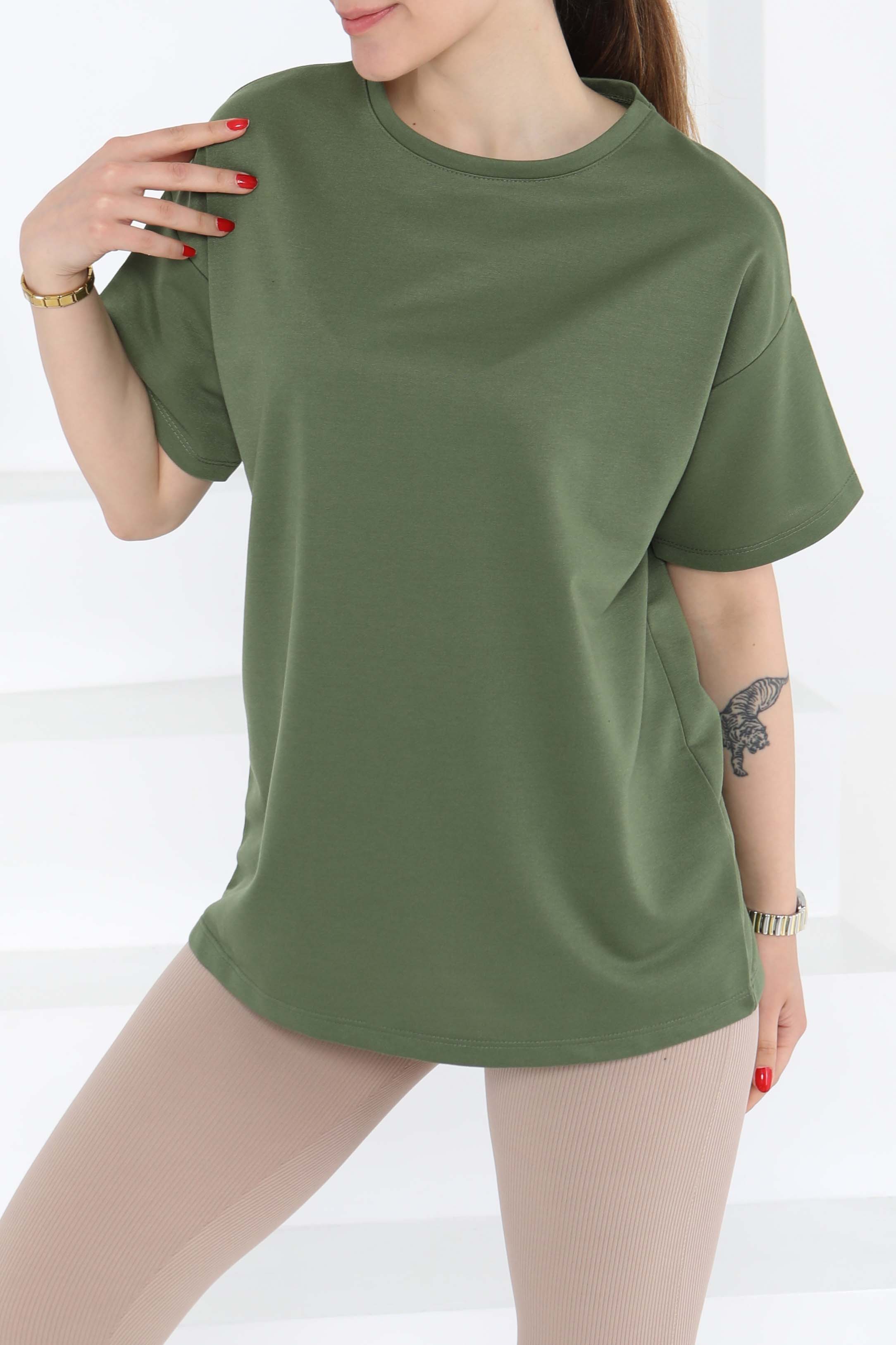 Kısa Kollu T-Şhirt - 27140 - 3