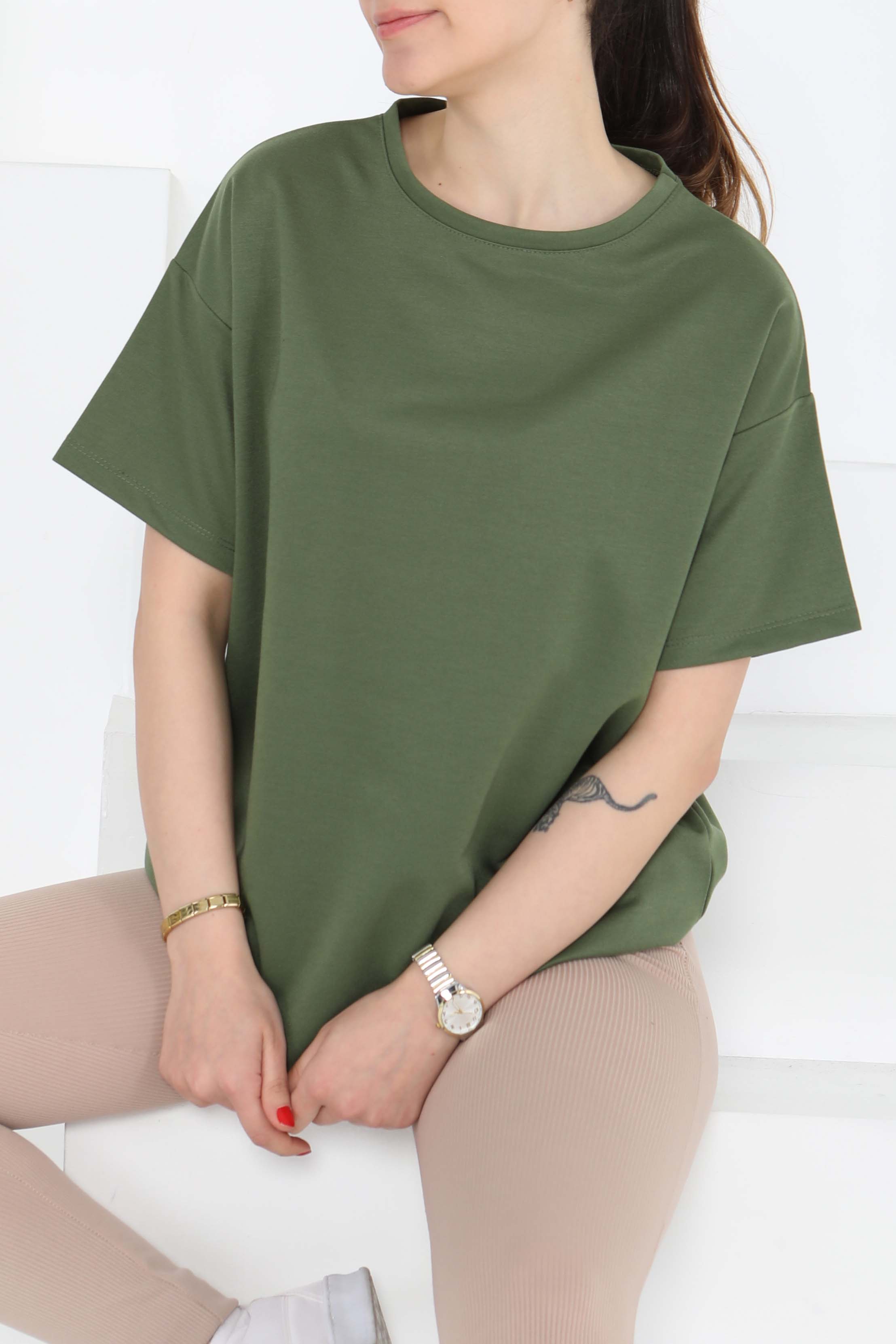 Kısa Kollu T-Şhirt - 27140 - 4