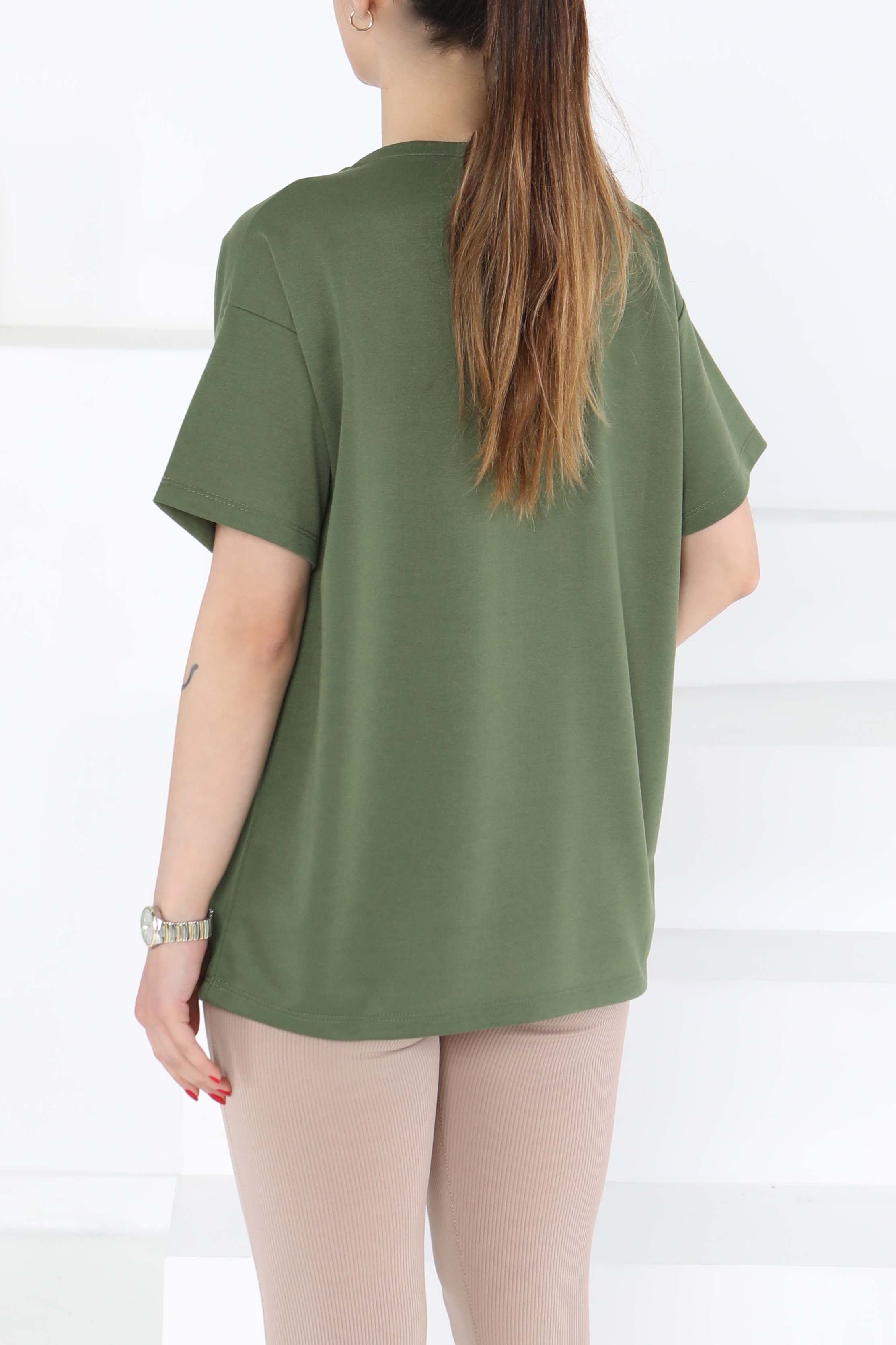 Kısa Kollu T-Şhirt - 27140 - 6
