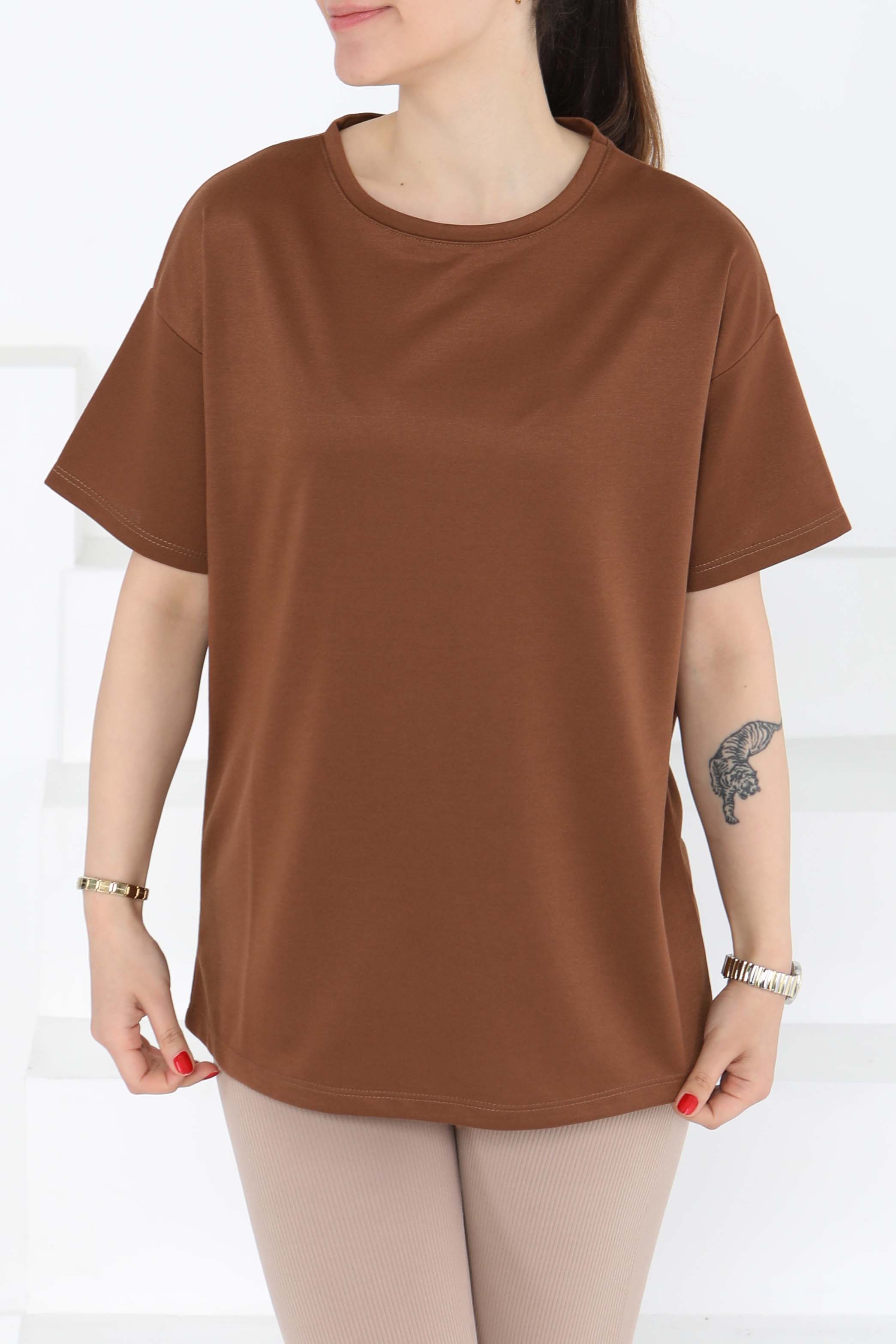 Kısa Kollu T-Şhirt - 27140 - 4