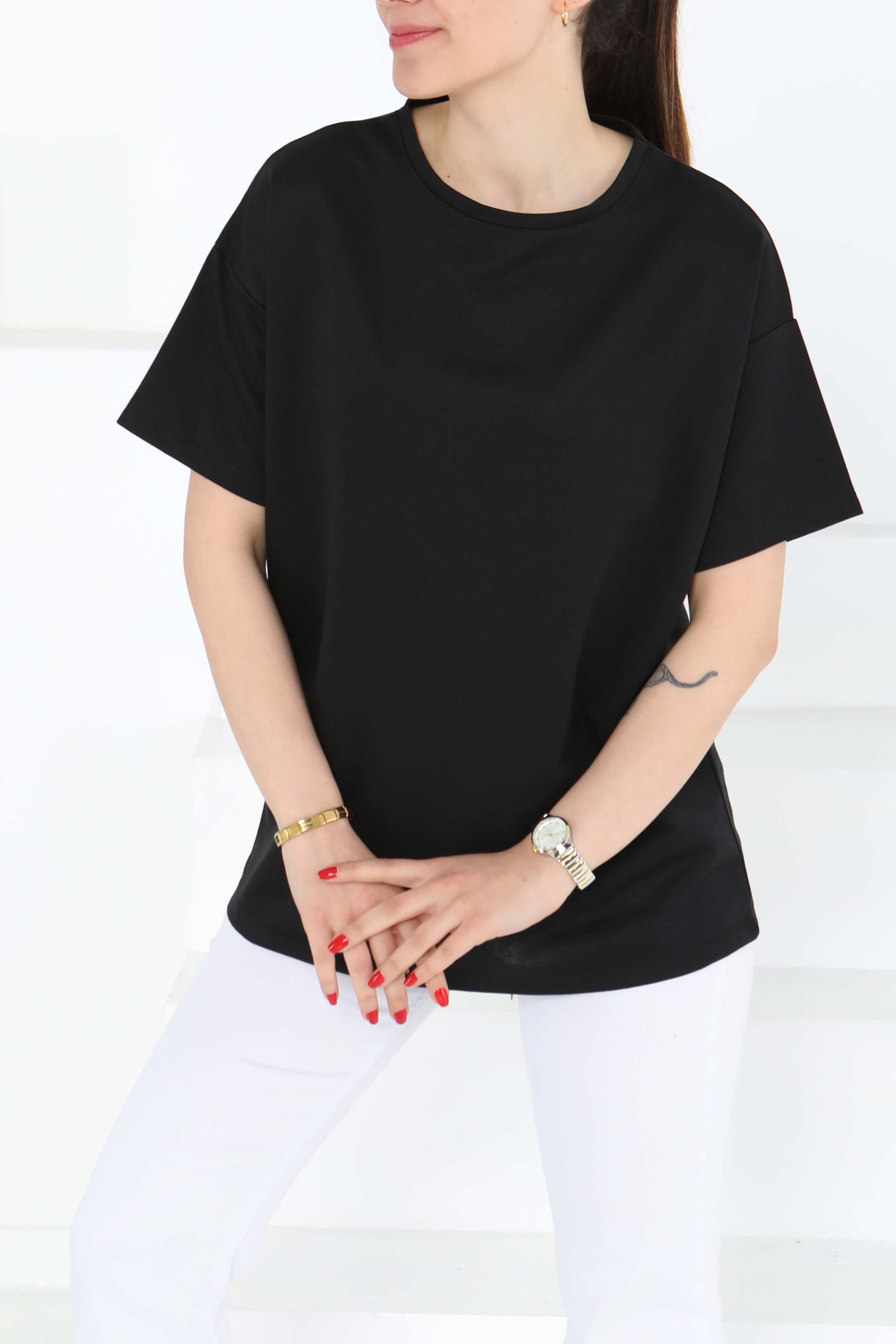 Kısa Kollu T-Şhirt - 27140 - 4