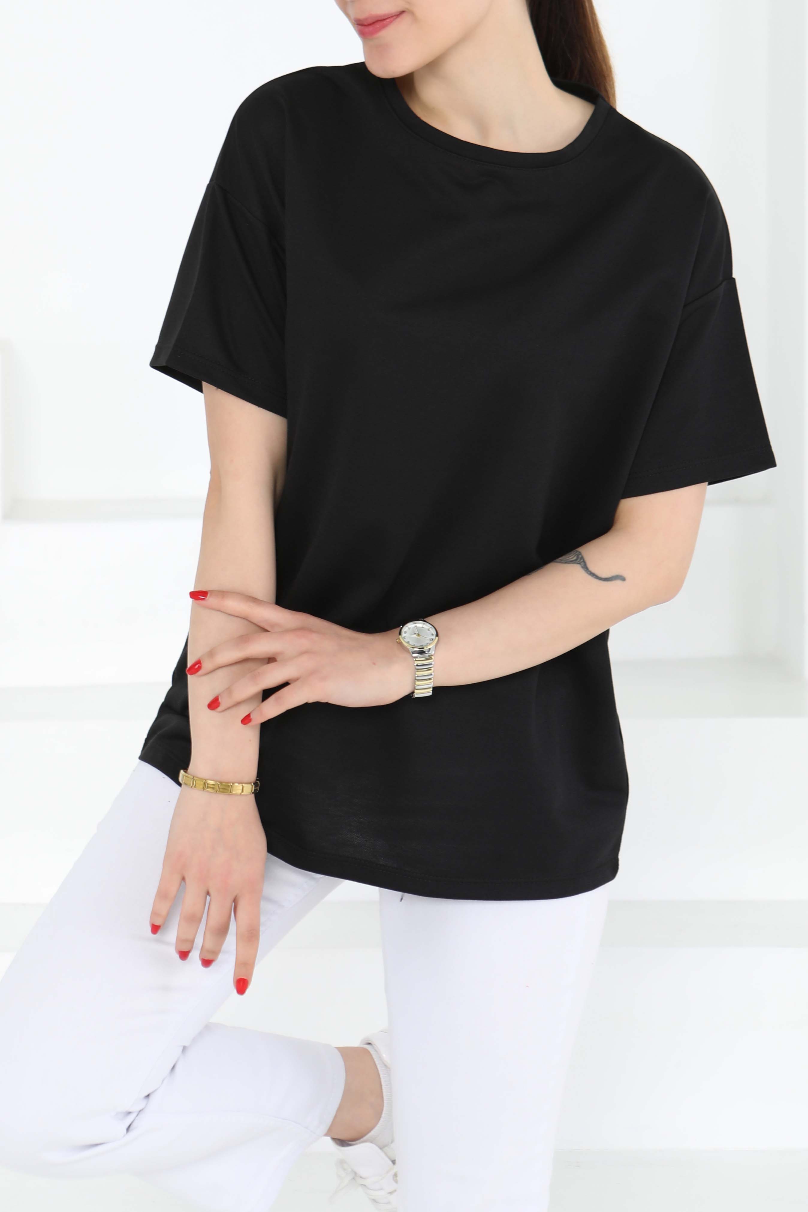 Kısa Kollu T-Şhirt - 27140 - 5