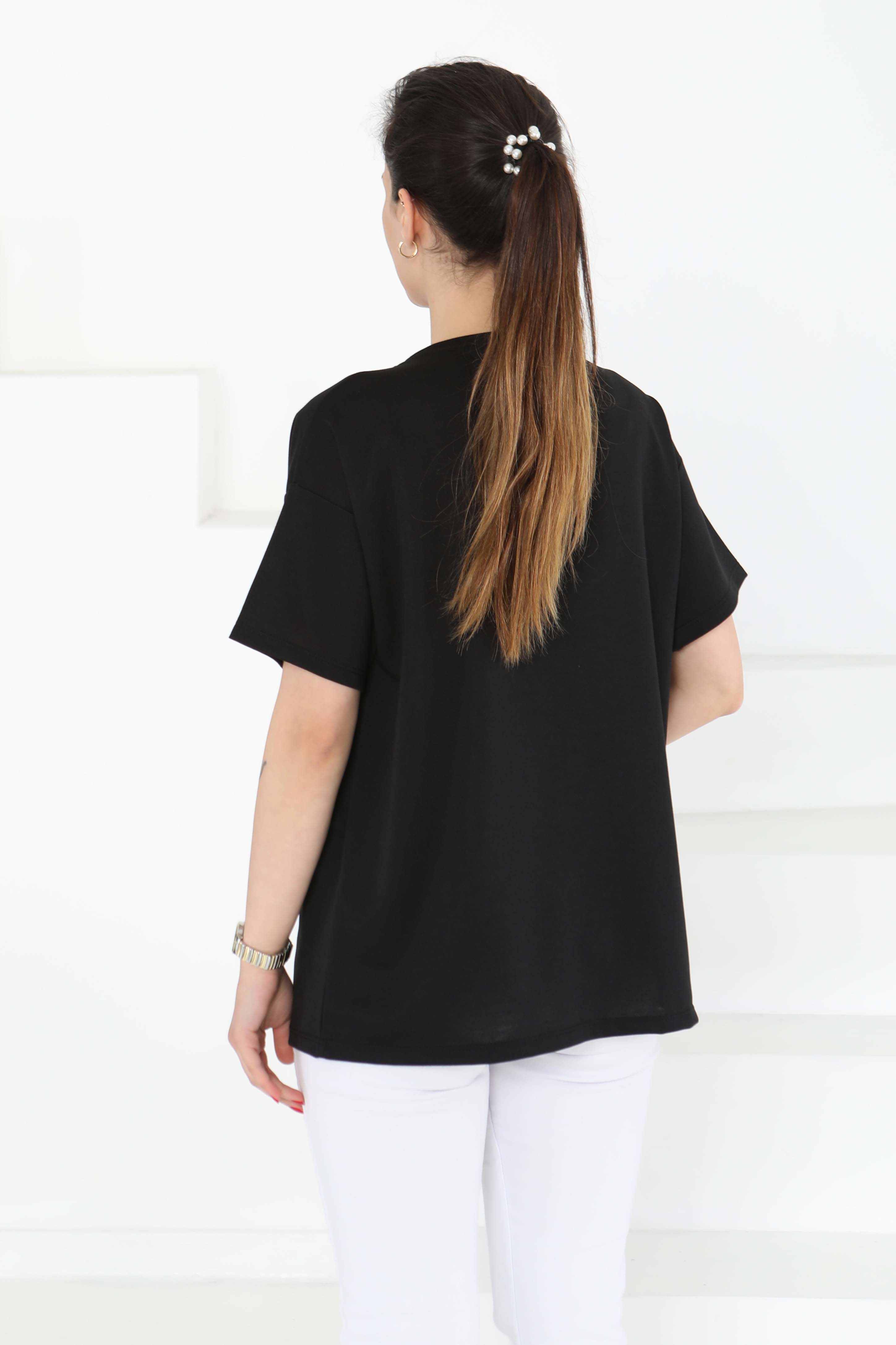 Kısa Kollu T-Şhirt - 27140 - 6