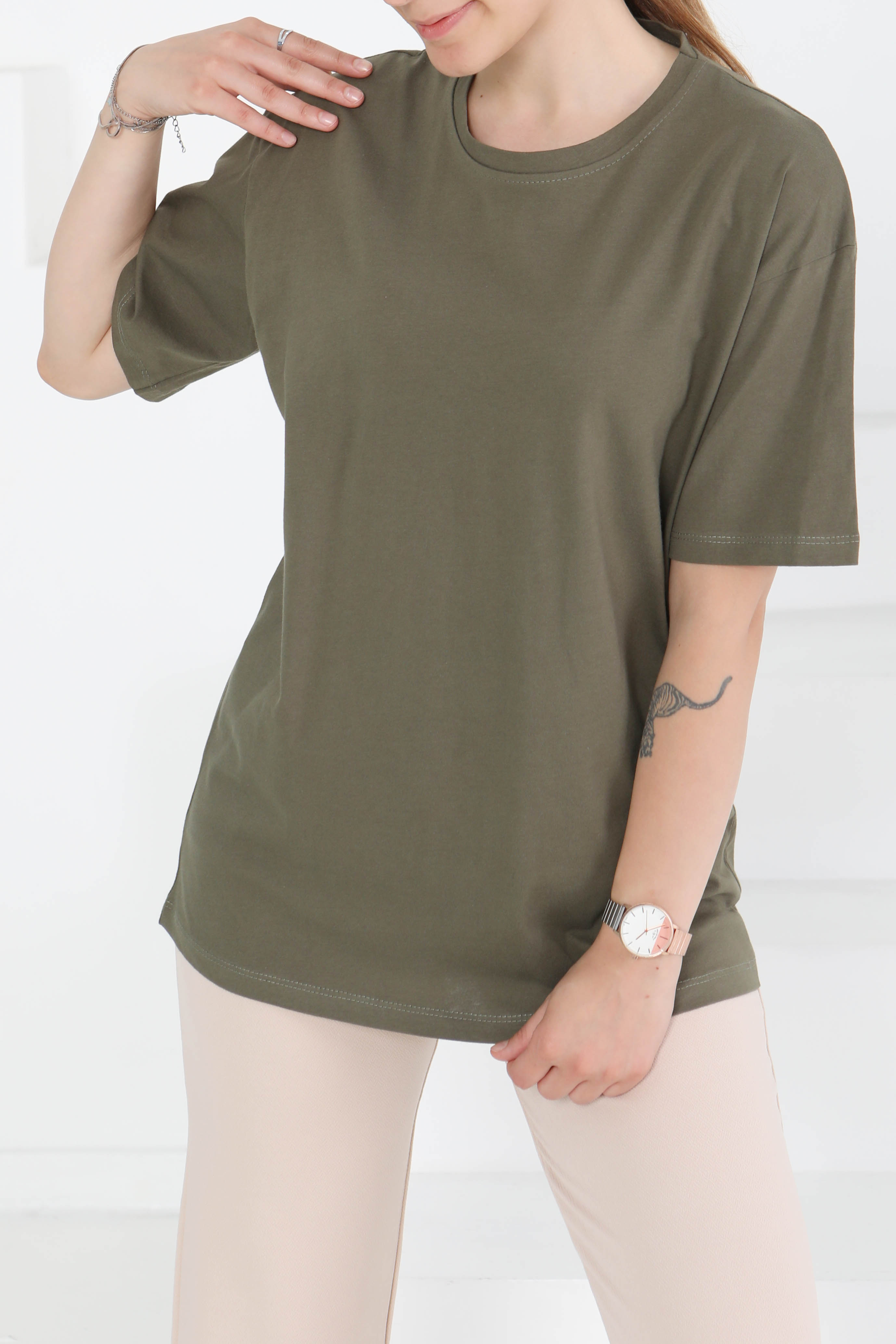 Kısa Kollu T-Şhirt - 27346 - 2