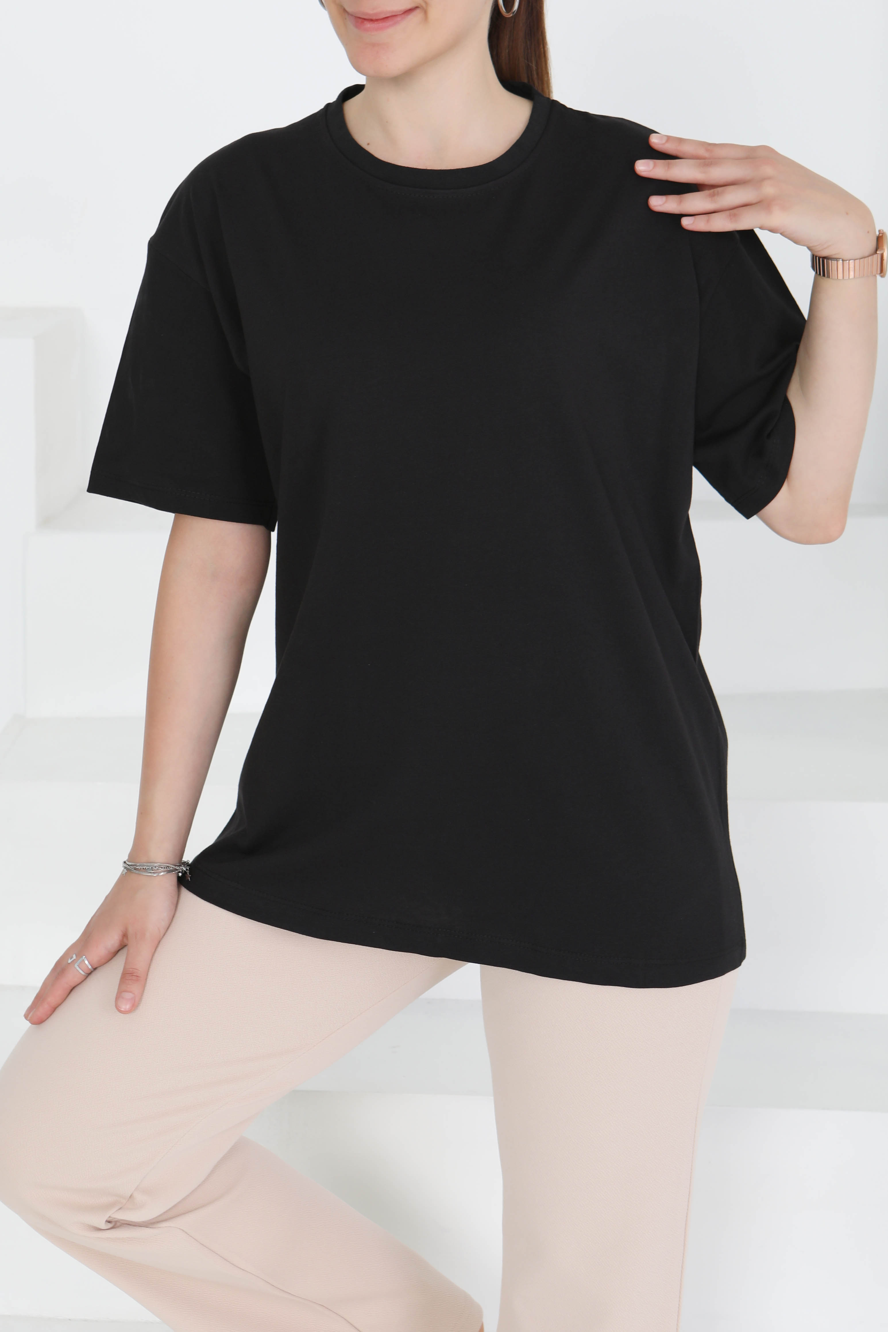 Kısa Kollu T-Şhirt - 27346 - 3