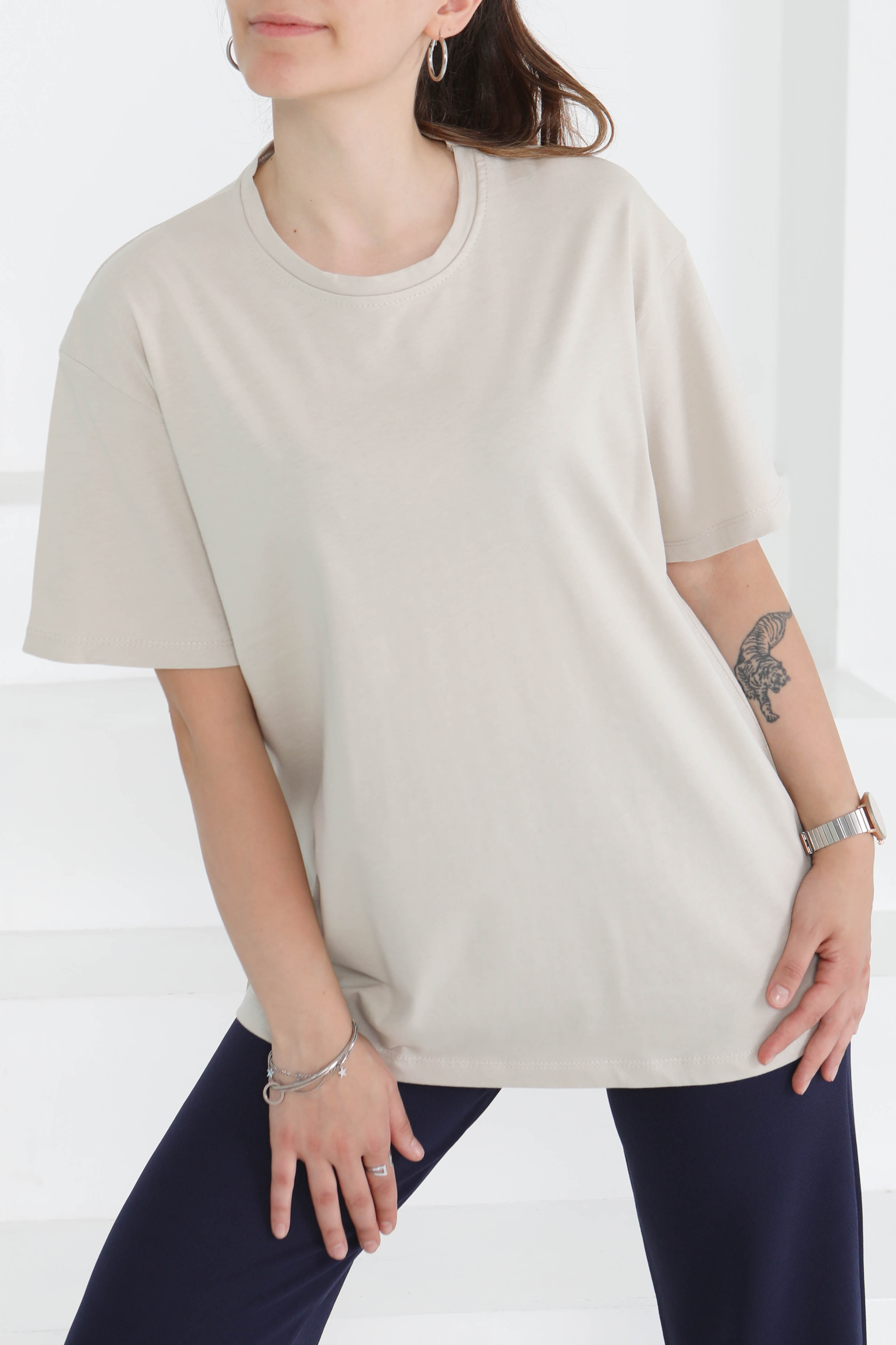 Kısa Kollu T-Şhirt - 27346 - 2