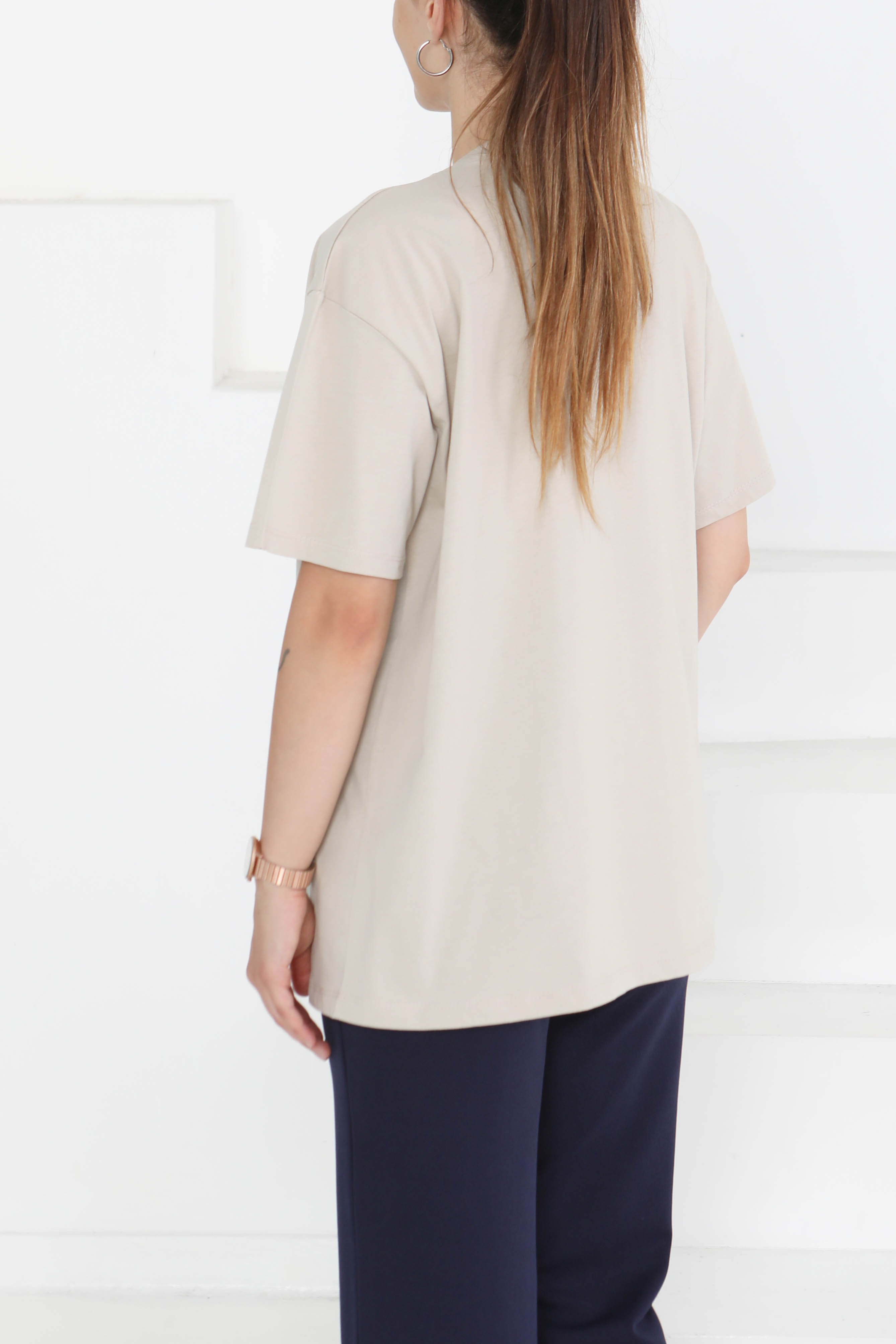 Kısa Kollu T-Şhirt - 27346 - 4