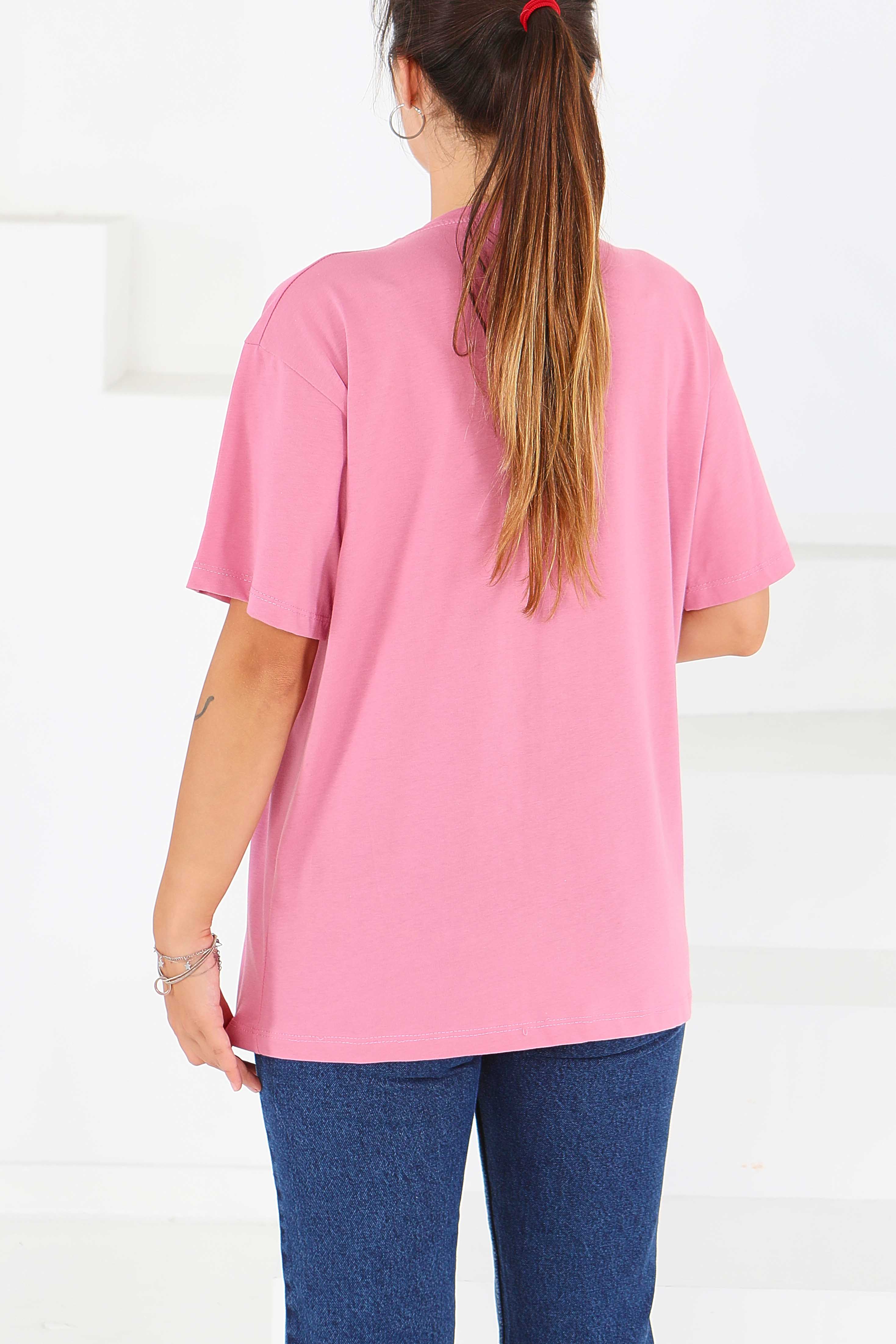 Kısa Kollu T-Şhirt - 27346 - 4