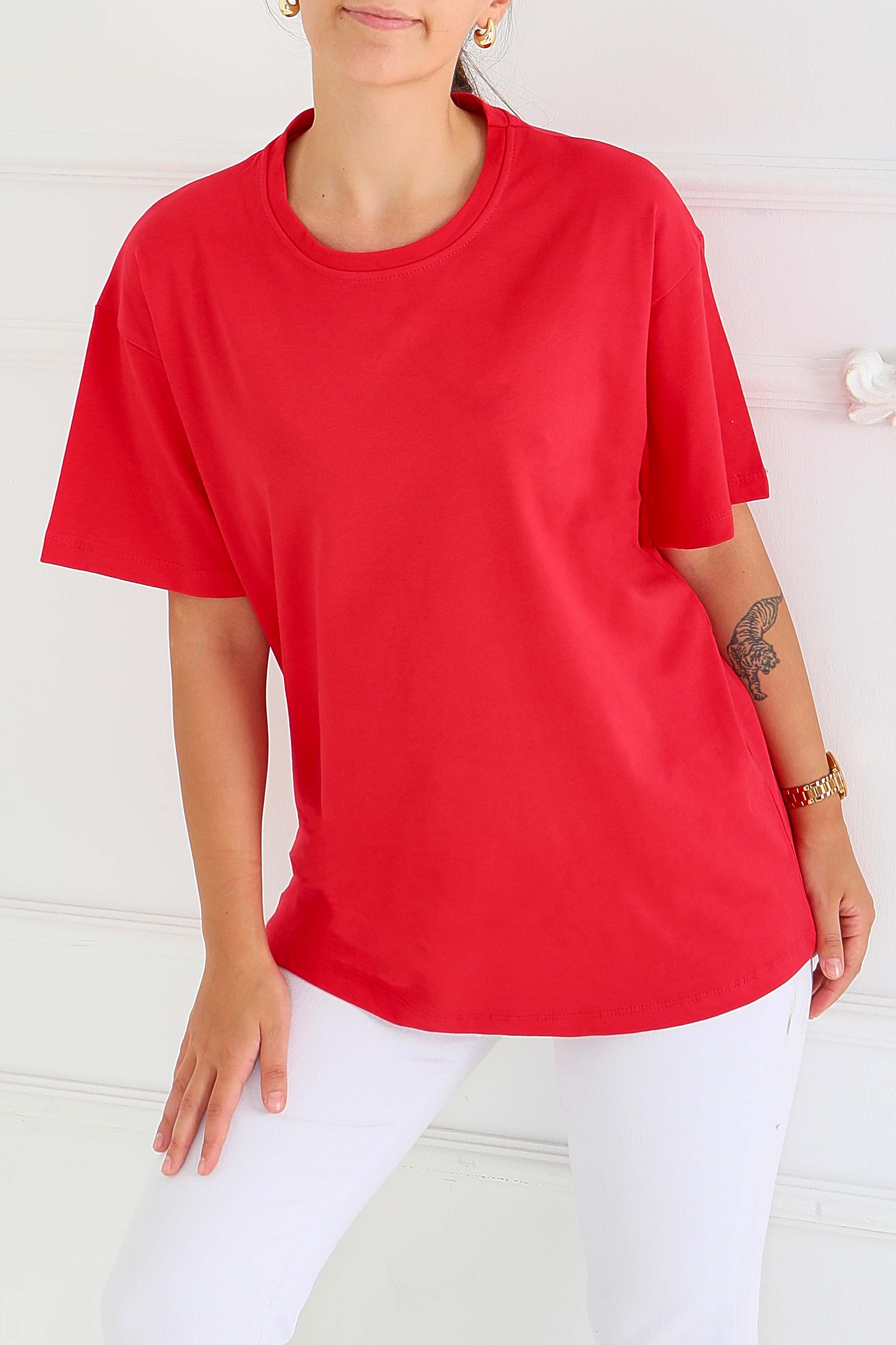 Kısa Kollu T-Şhirt - 27346 - 3