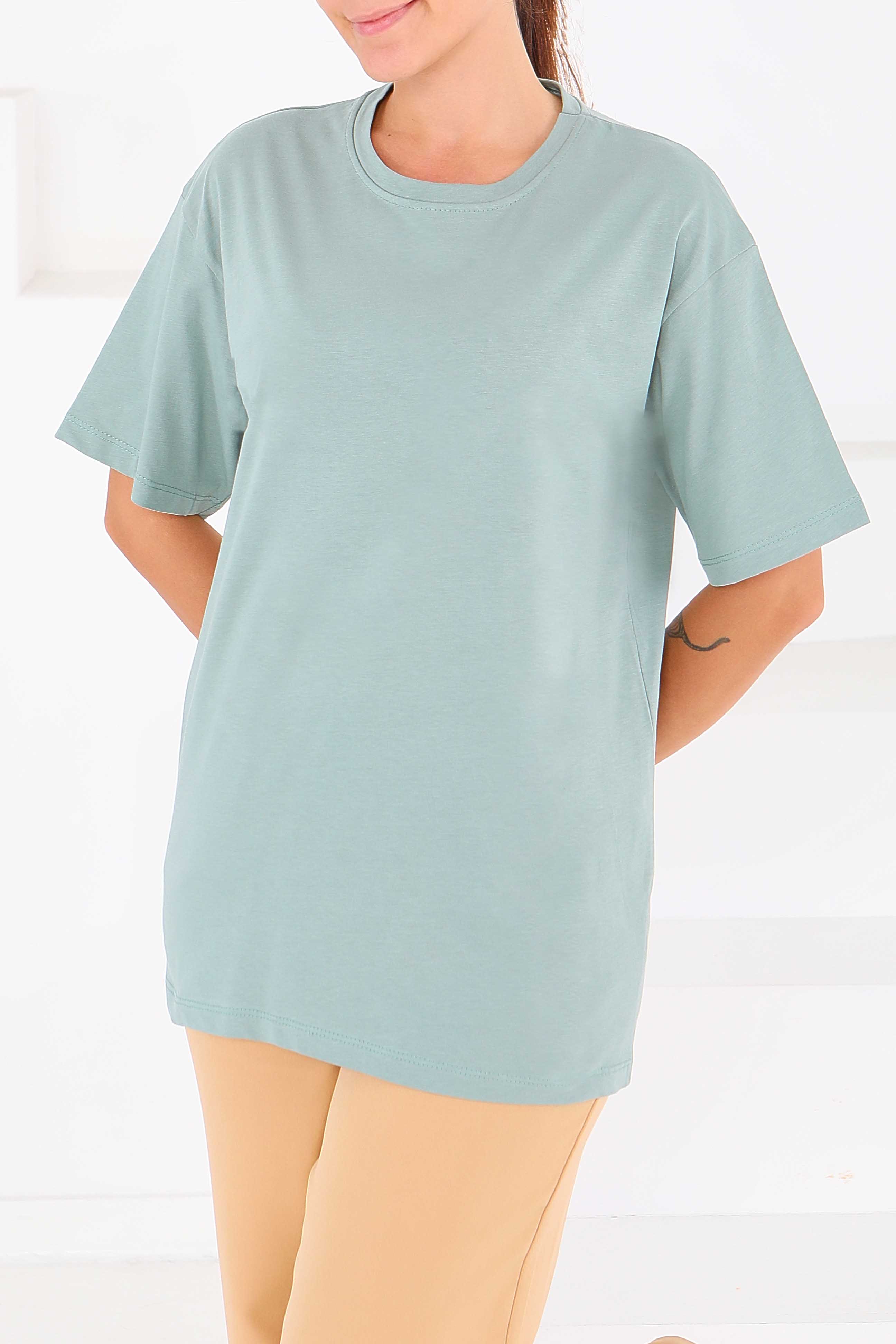 Kısa Kollu T-Şhirt - 27346 - 1