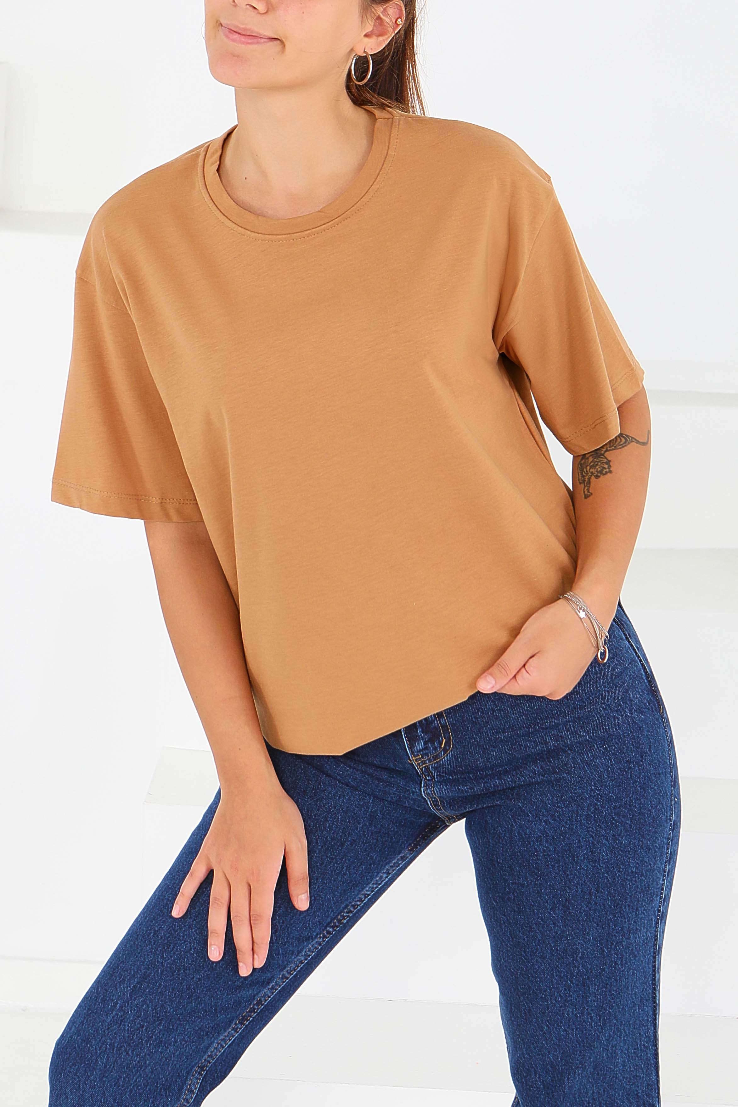 Kısa Kollu T-Şhirt - 27346 - 3