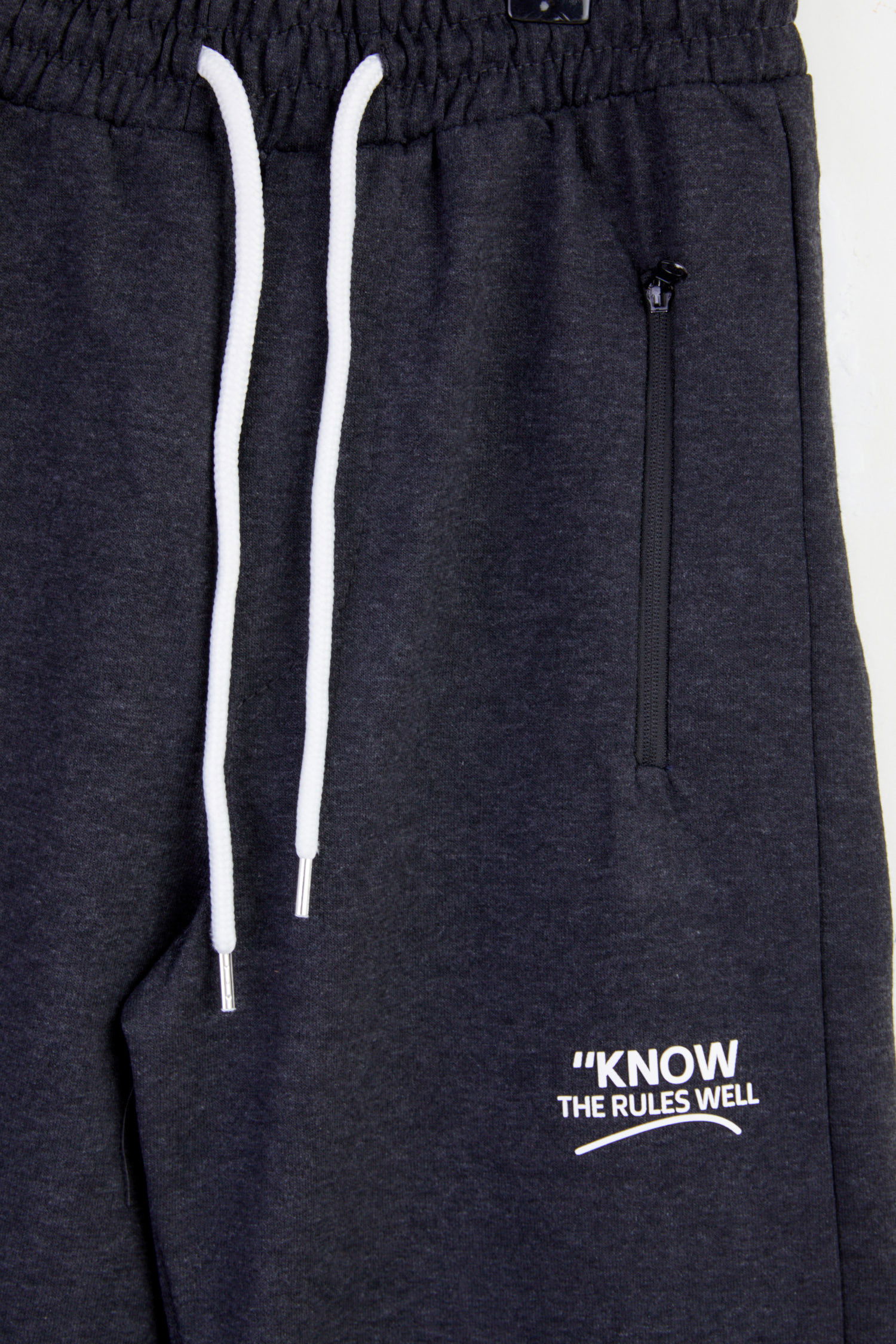 Kız Çocuk Antrasit Baskılı Kapri - 25437 - 2