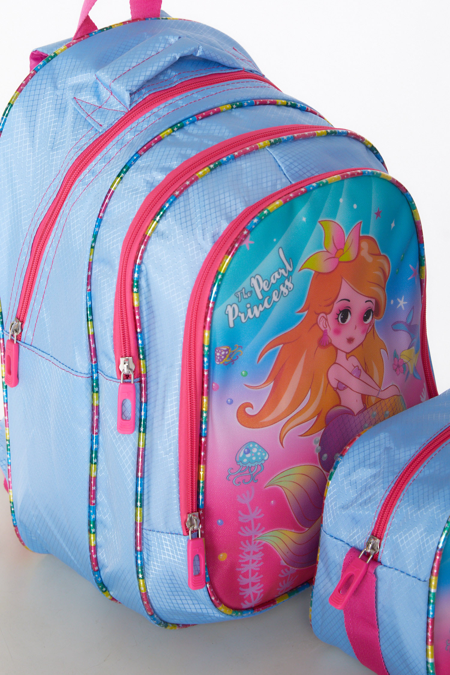 Kız Çocuk Bebe Mavi Sırt Çantası Beslenme - 26168 - 2