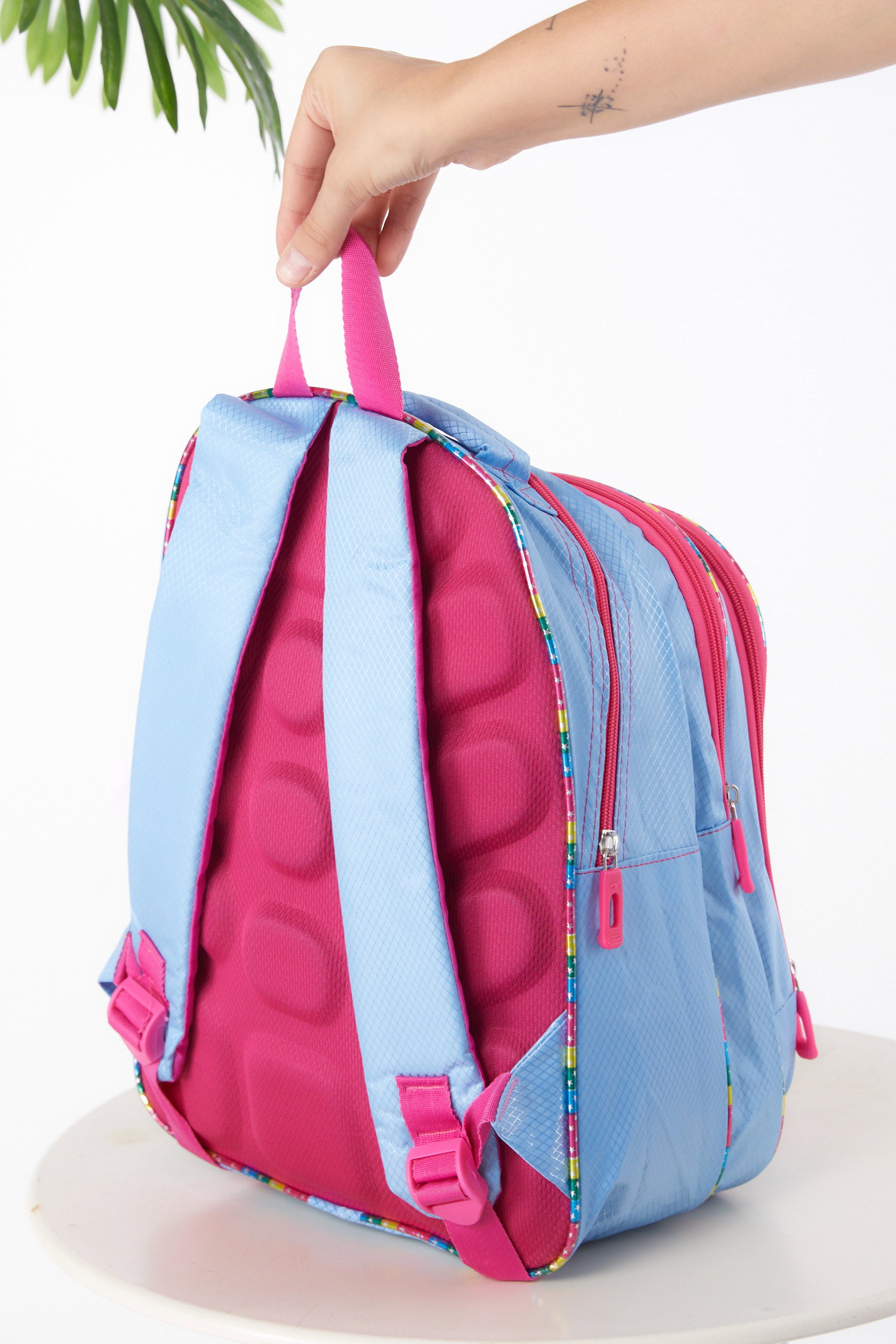 Kız Çocuk Bebe Mavi Sırt Çantası Beslenme - 26168 - 3