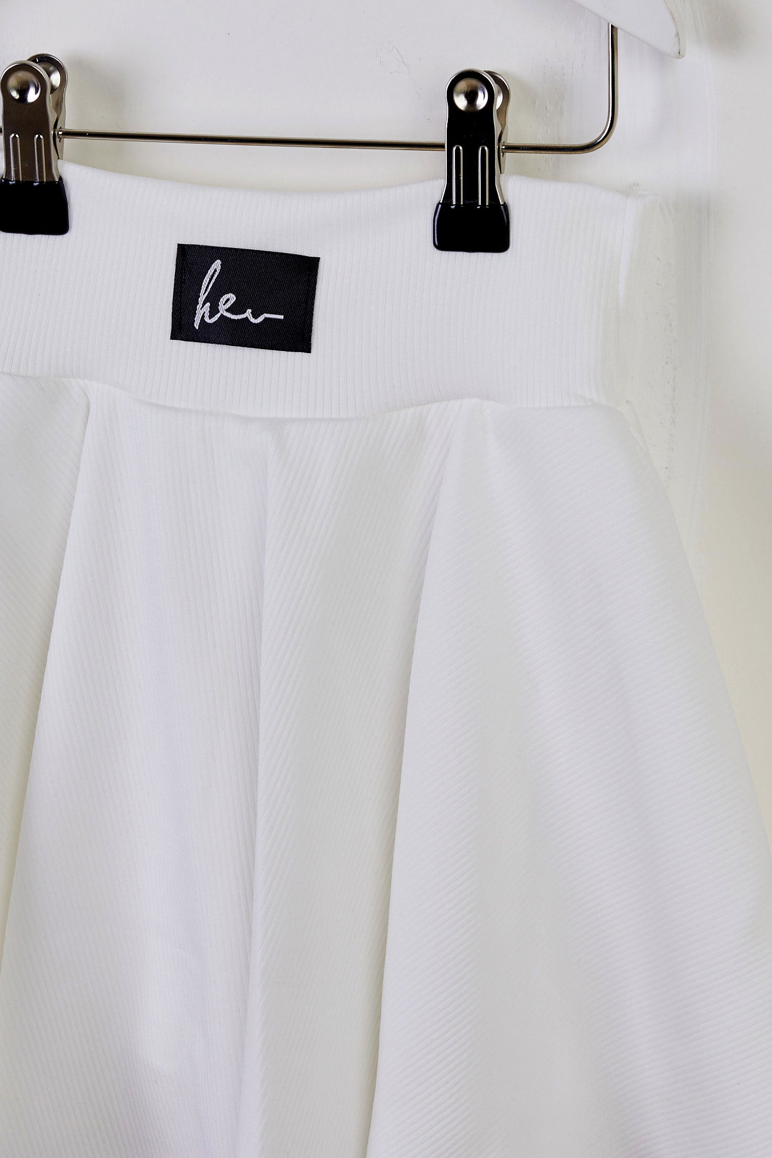 Kız Çocuk Beyaz Fitilli Crop Takım - 25781 - 2