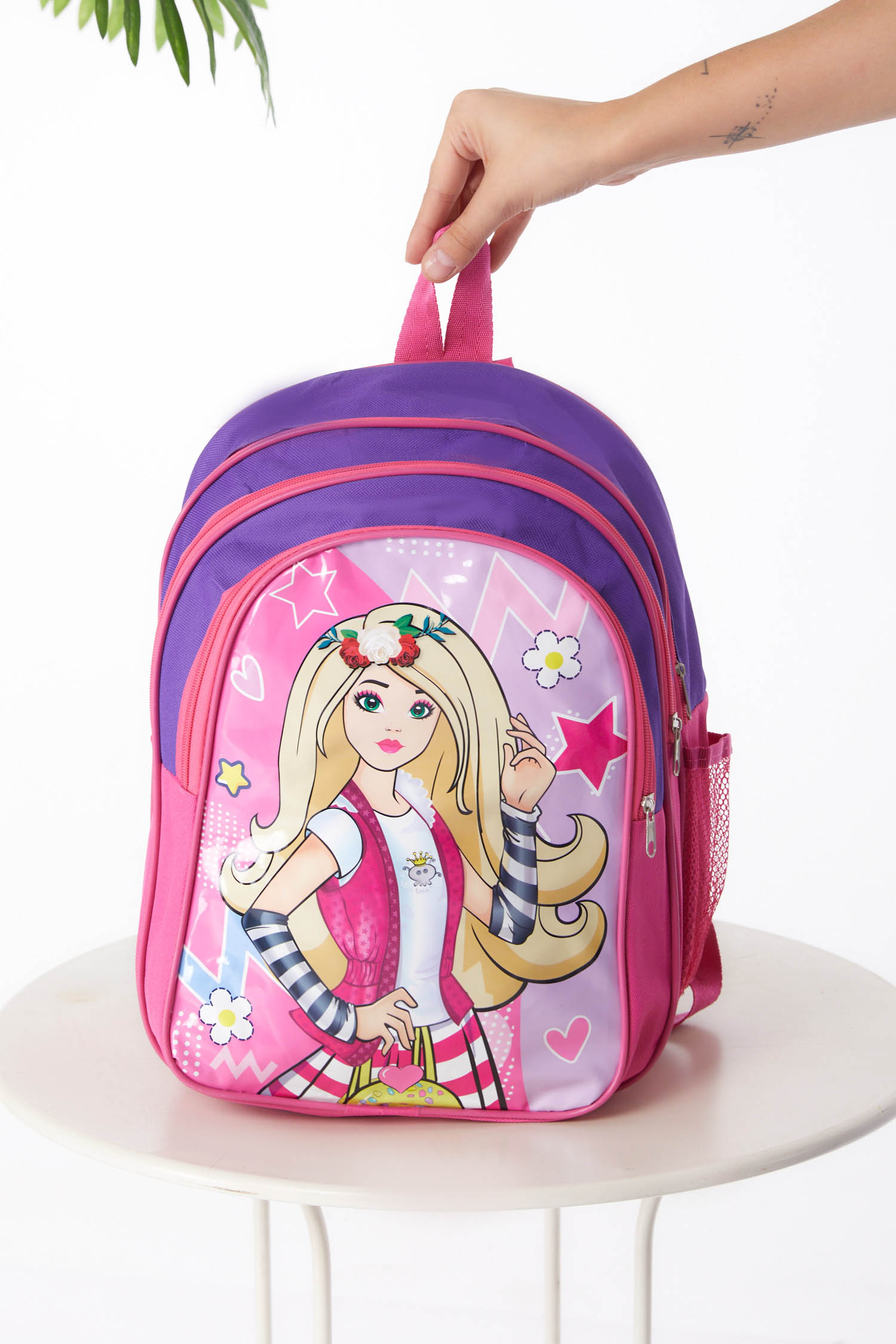 Kız Çocuk D3 Pembe Sırt Çantası Beslenme - 26167 - 2