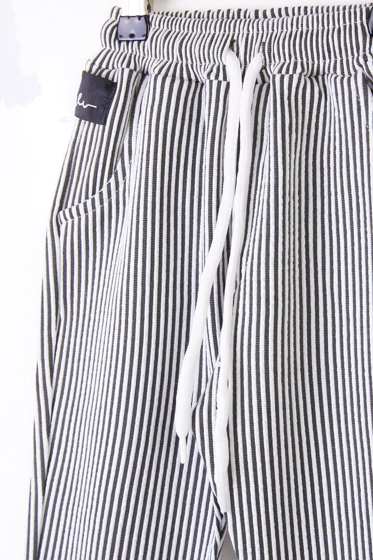 Kız Çocuk Haki Duble Çizgili Pantolon - 26103 - TOFİSA