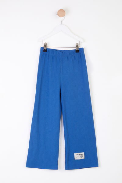 Kız Çocuk Indigo Arma Detaylı Pijama Altı - 25488 
