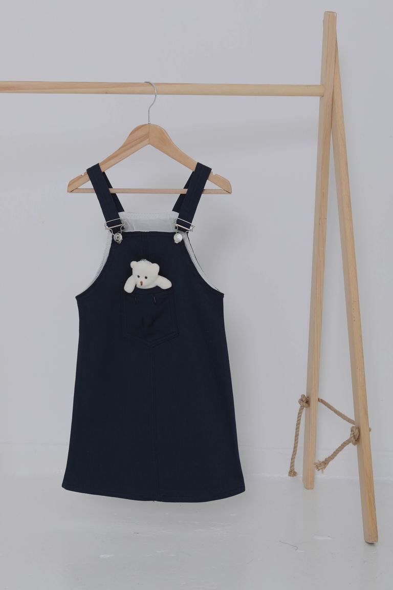 Kız Çocuk Lacivert Ayıcıklı Jile - 27063 - TOFİSA