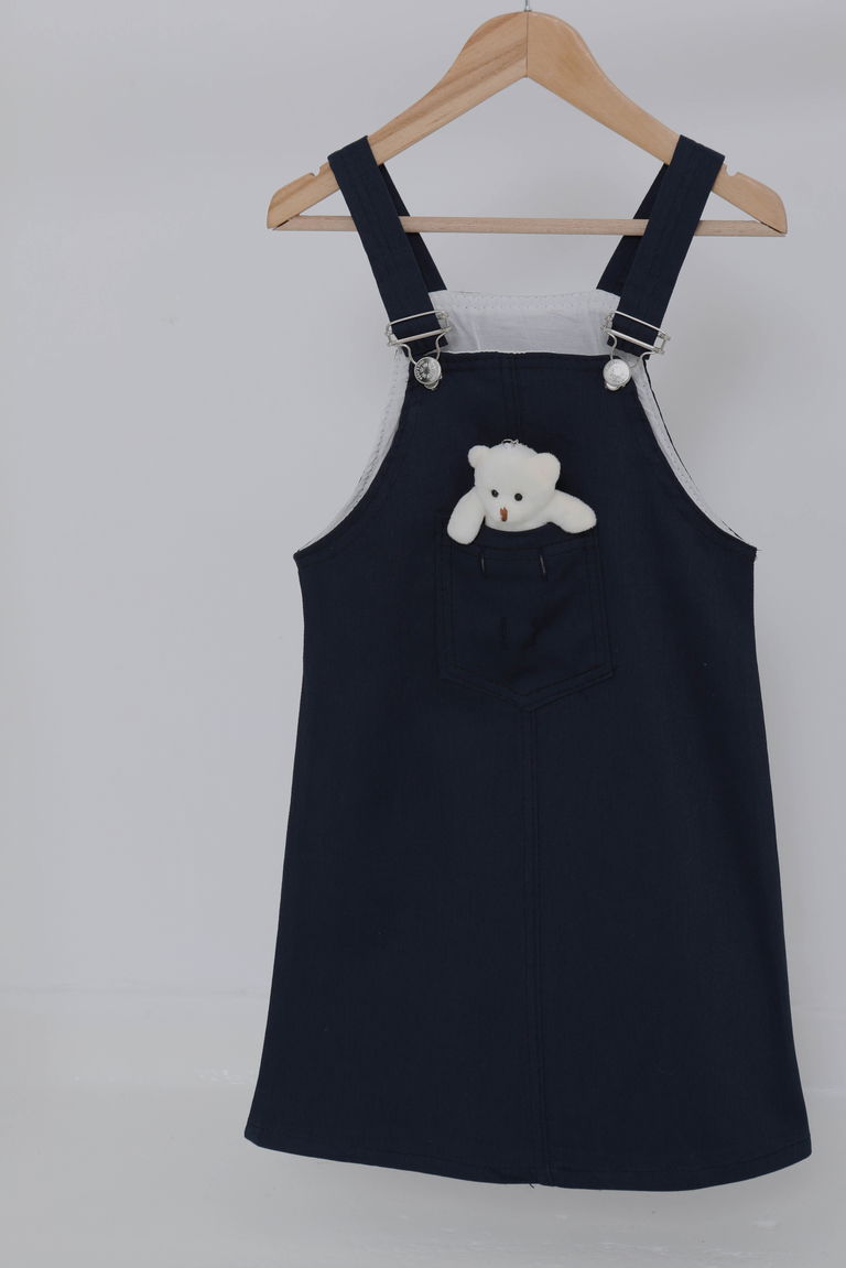 Kız Çocuk Lacivert Ayıcıklı Jile - 27063 - TOFİSA