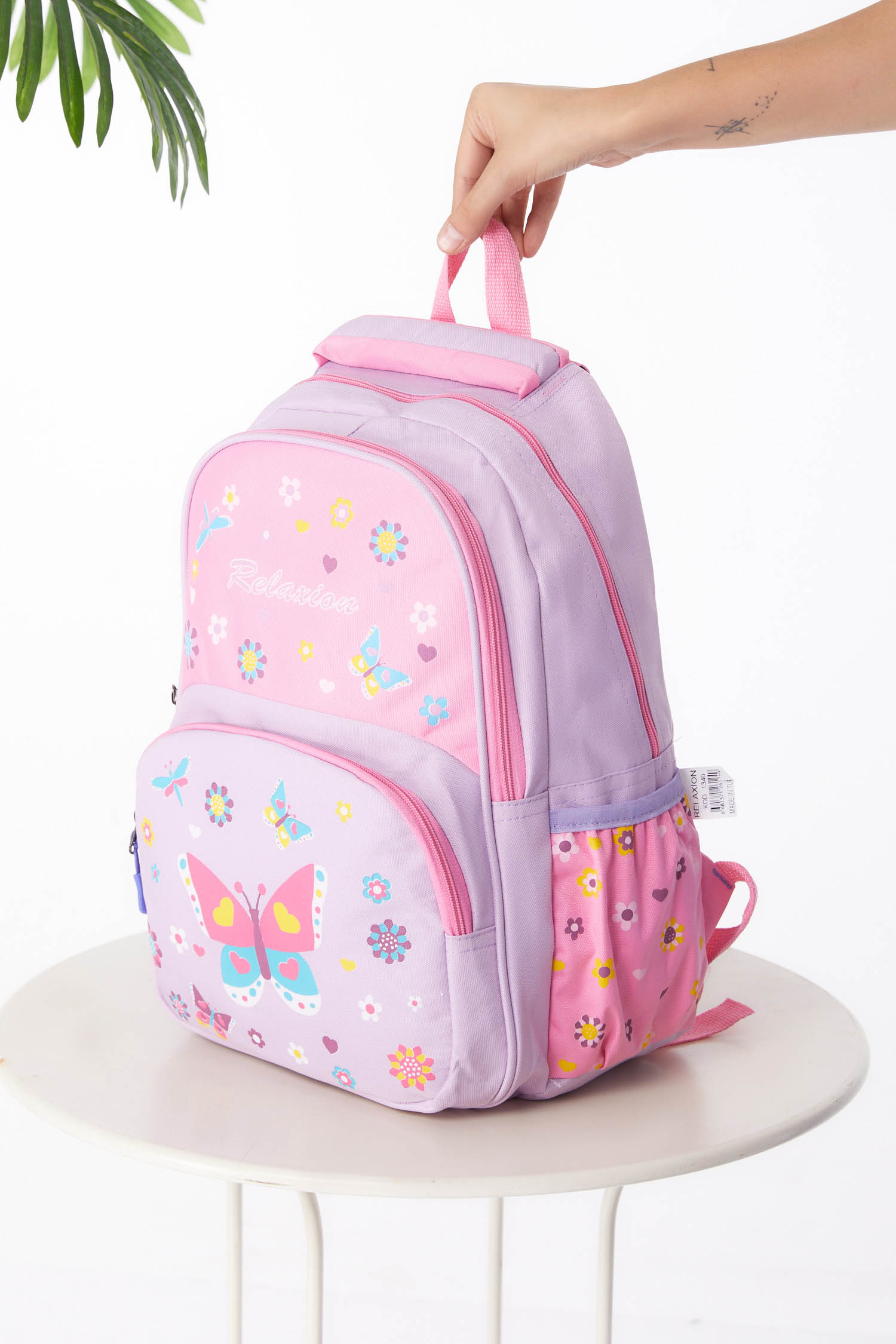 Kız Çocuk Lila Sırt Çantası Beslenme - 26172 - 2