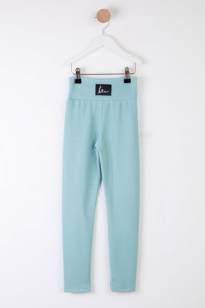 Kız Çocuk Mint Dar Paça Tayt - 25509 