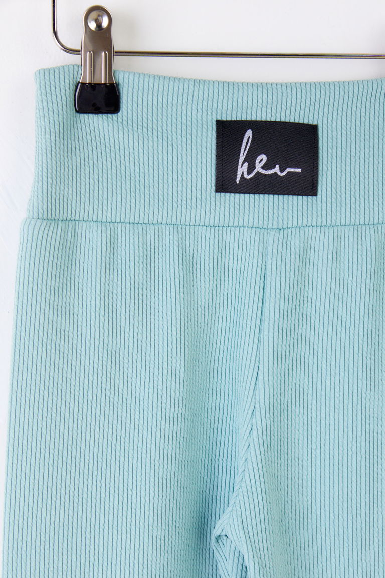 Kız Çocuk Mint Dar Paça Tayt - 25509 - TOFİSA