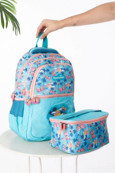 Kız Çocuk Mint Sırt Çantası Beslenme - 26175 